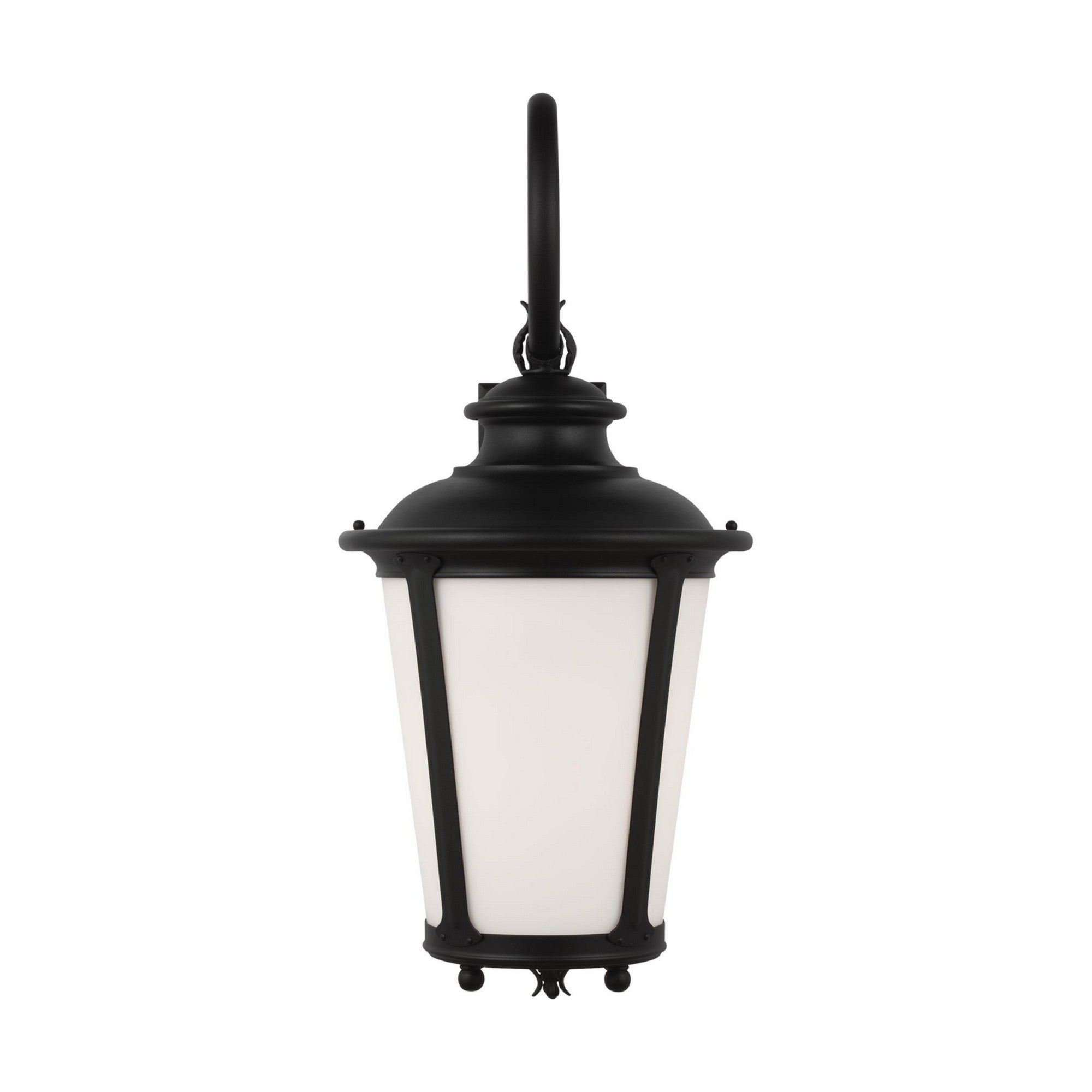 Cape May 30" LED X-Large Outdoor Wall Lantern, Black Finish - Bees Lighting