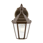 Bakersville 11" Small Outdoor Wall Lantern 88937, Antique Bronze Finish - Bees Lighting