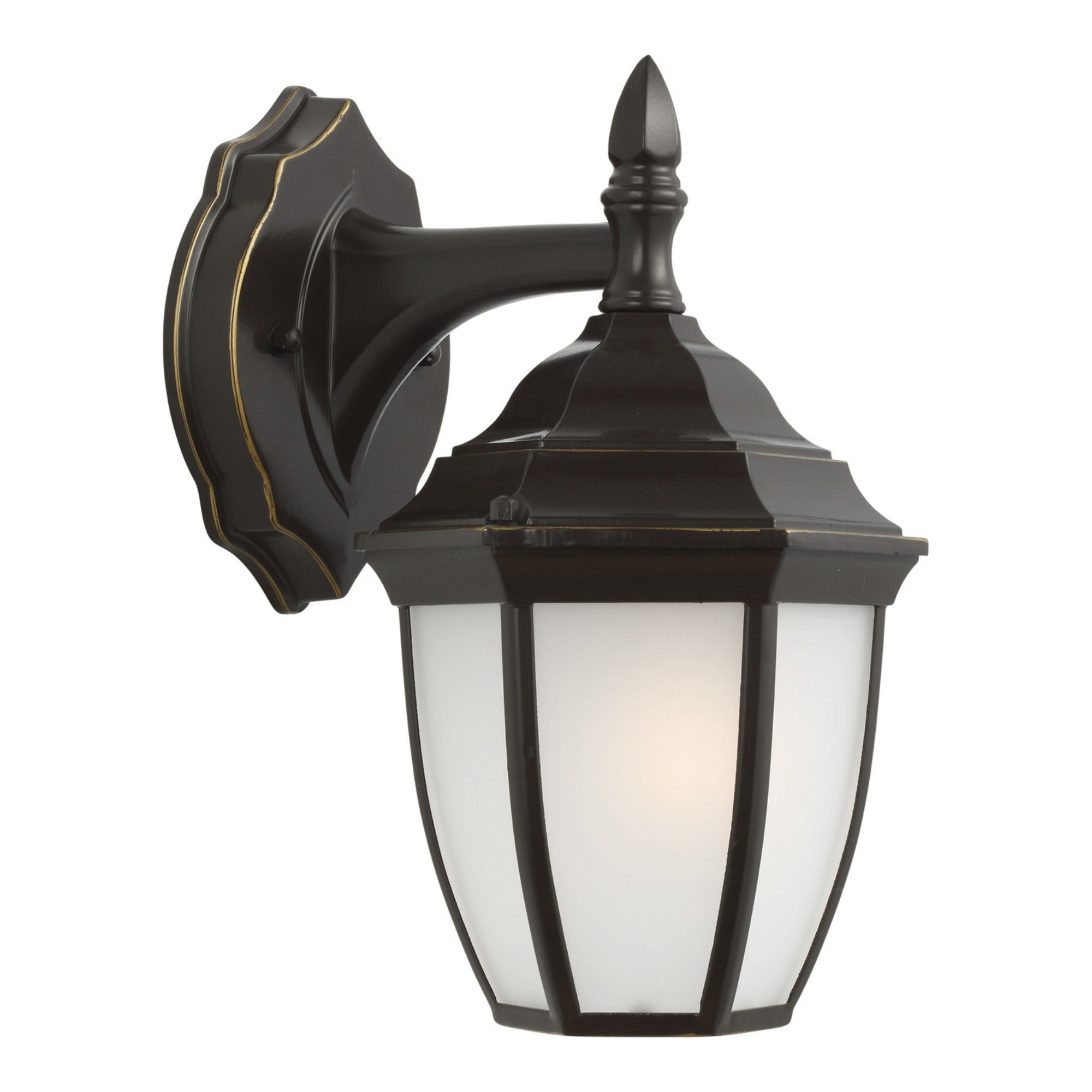 Bakersville 11" Small Outdoor Wall Lantern 89936, Antique Bronze Finish - Bees Lighting