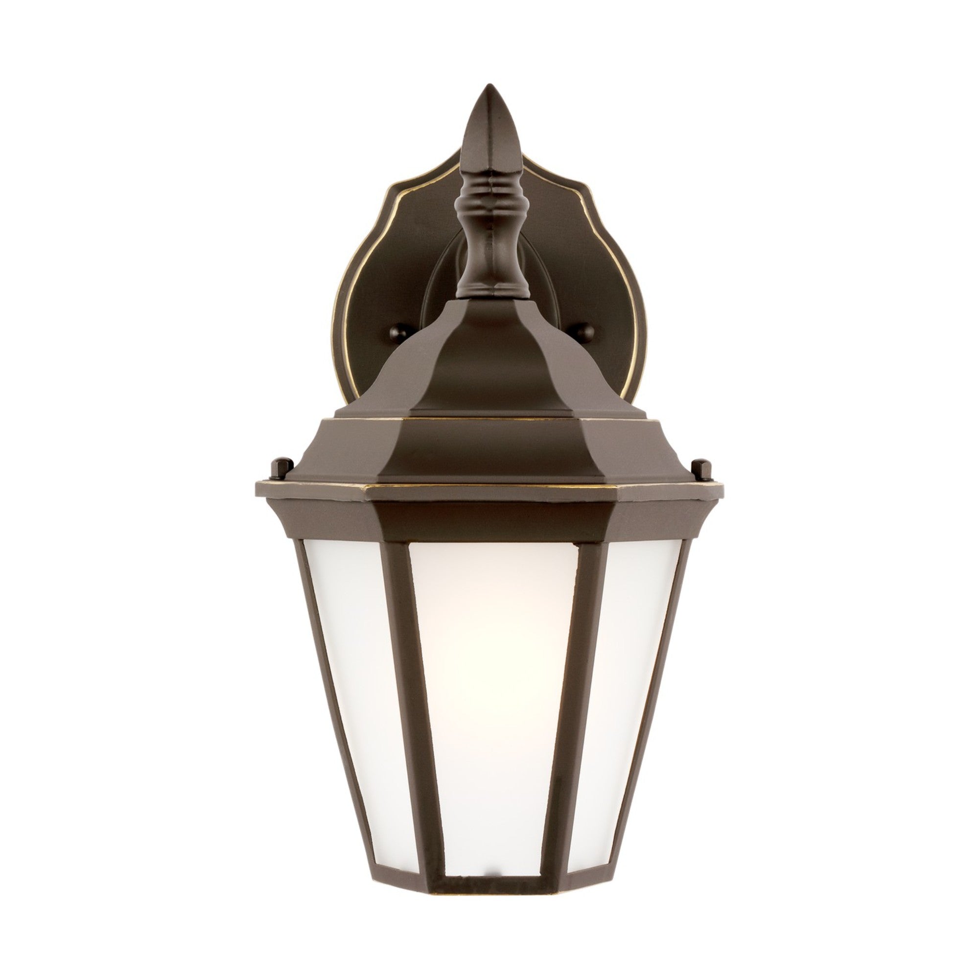 Bakersville 11" Small Outdoor Wall Lantern 89937, Antique Bronze Finish - Bees Lighting