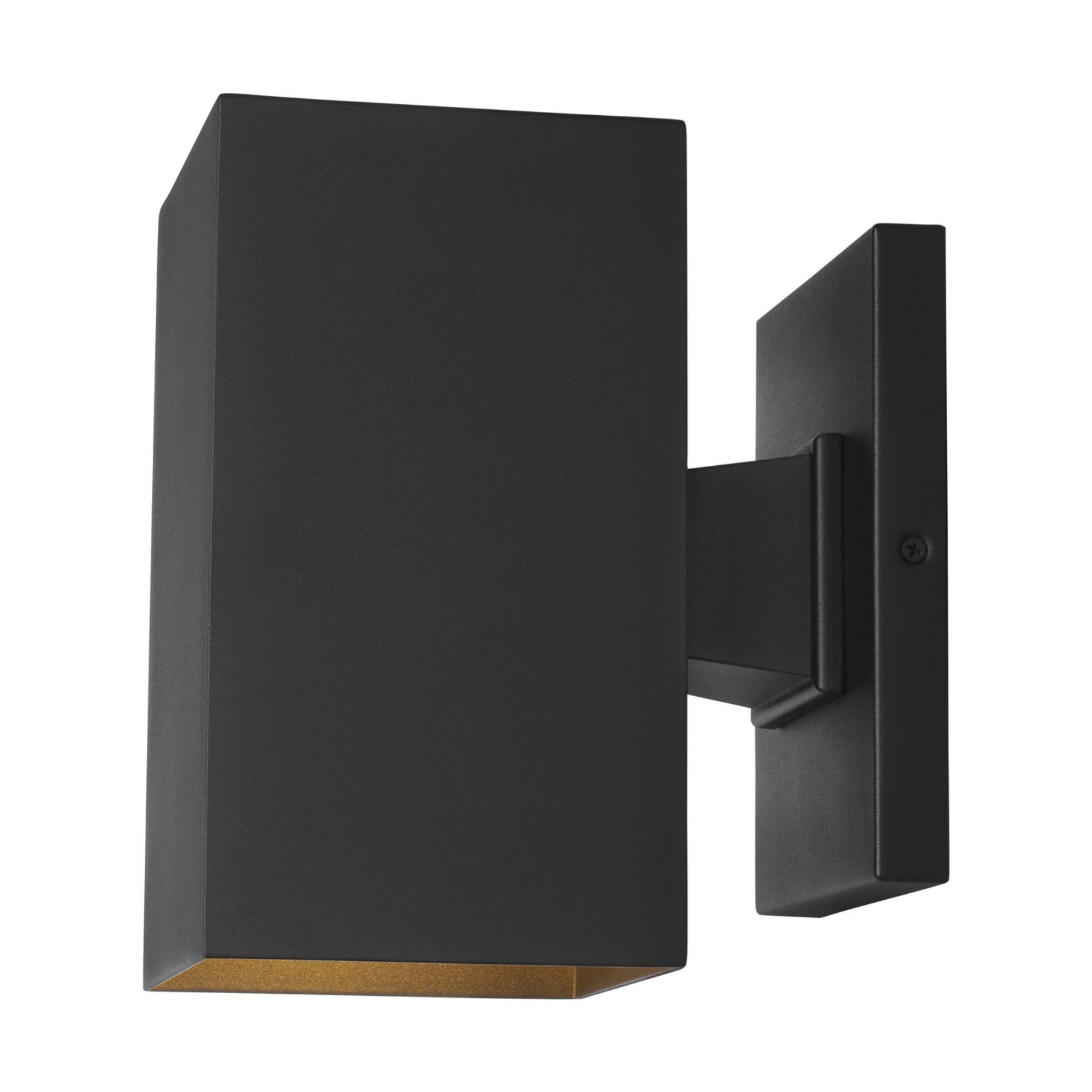 Pohl 9" Medium Outdoor Wall Lantern, Black Finish - Bees Lighting