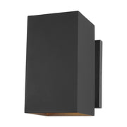 Pohl 9" Medium Outdoor Wall Lantern, Black Finish - Bees Lighting
