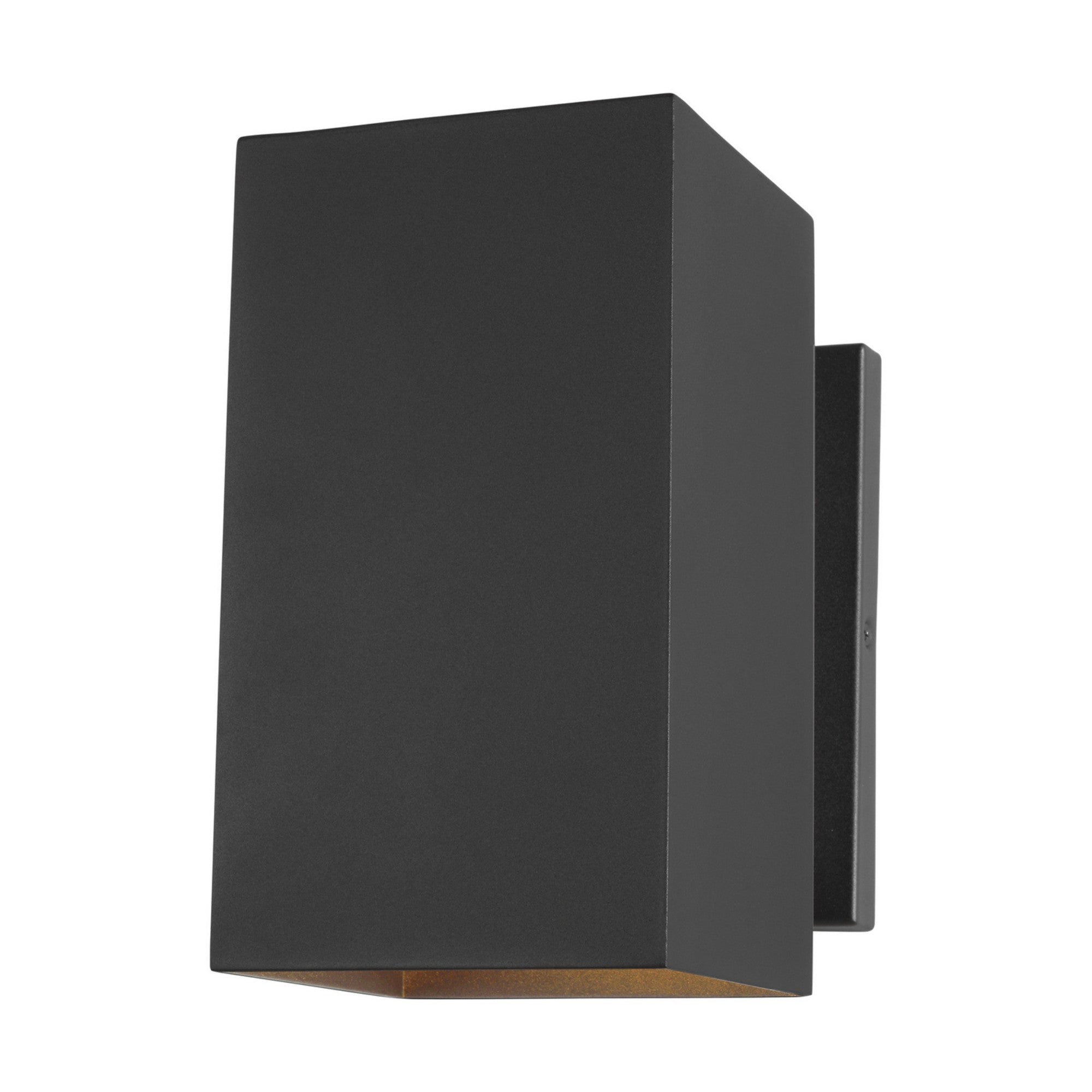 Pohl 9" Medium Outdoor Wall Lantern, Black Finish - Bees Lighting