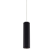 Blok Monorail LED Pendant, Matte Black/Satin Nickel Finish - Bees Lighting