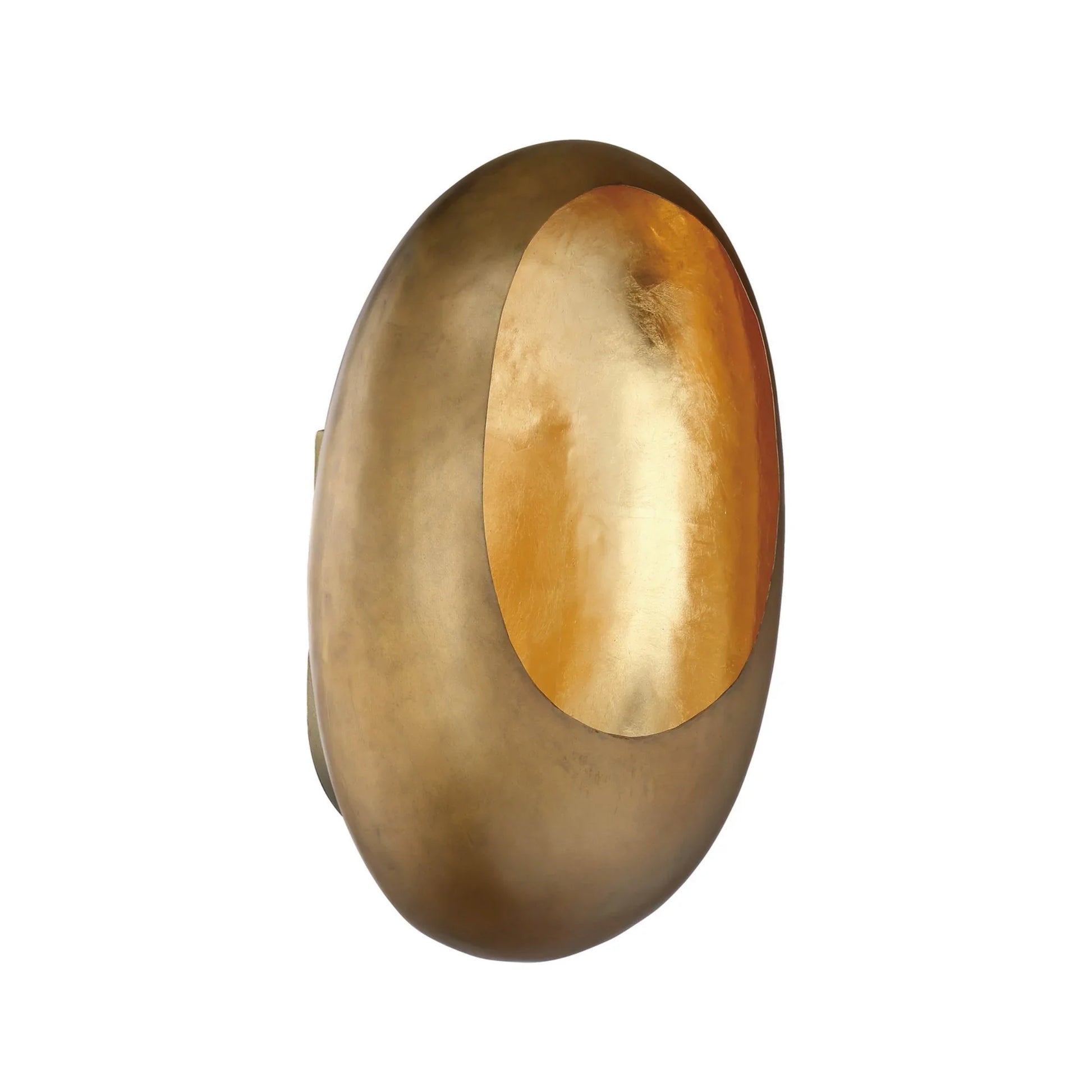 Ardor 18" LED Wall Sconce, Antique Brass & Gold Leaf Finish - Bees Lighting