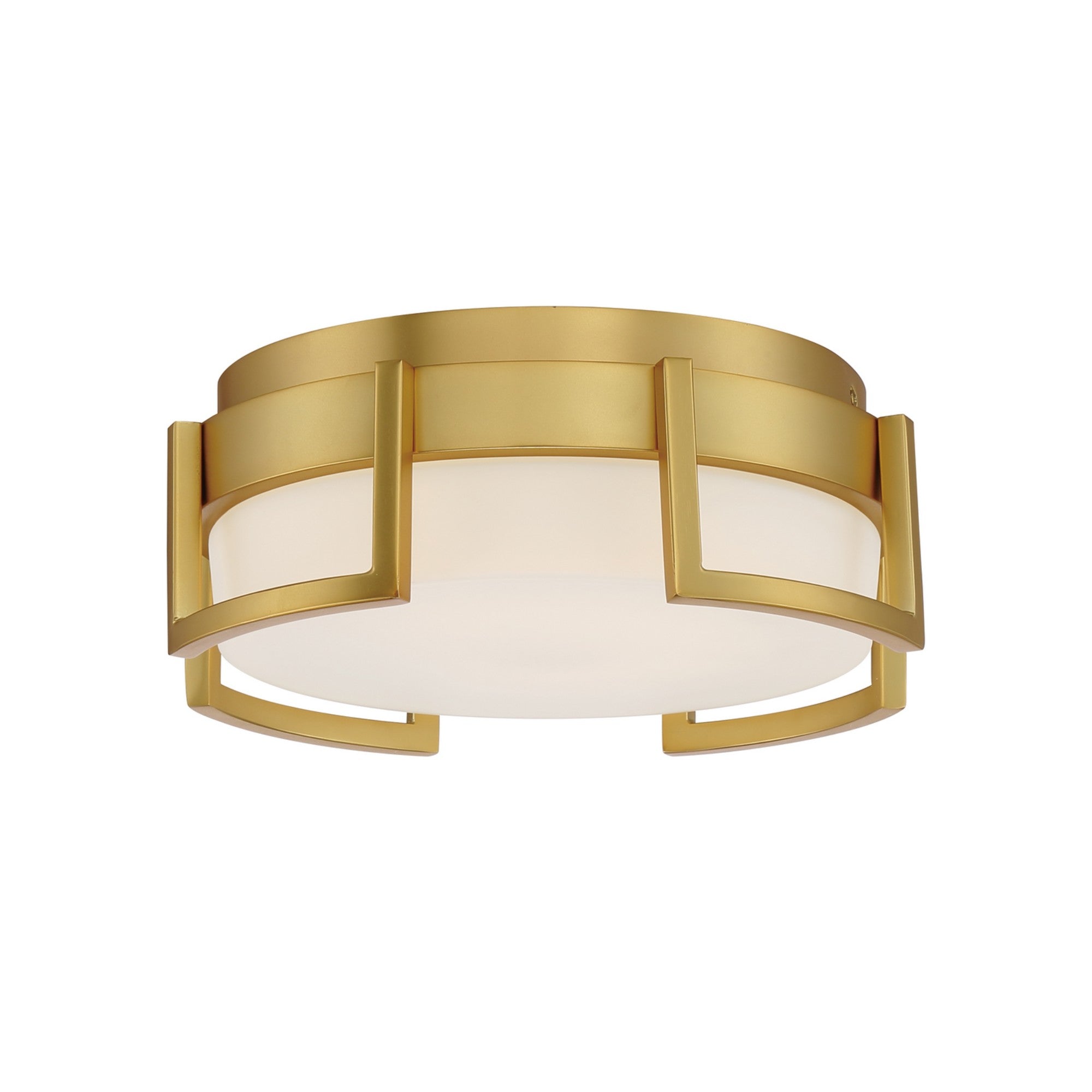 Bezel Set LED Flush Mount Light - Bees Lighting