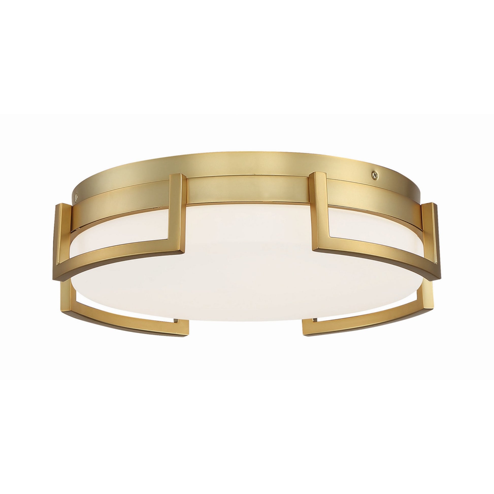 Bezel Set LED Flush Mount Light - Bees Lighting