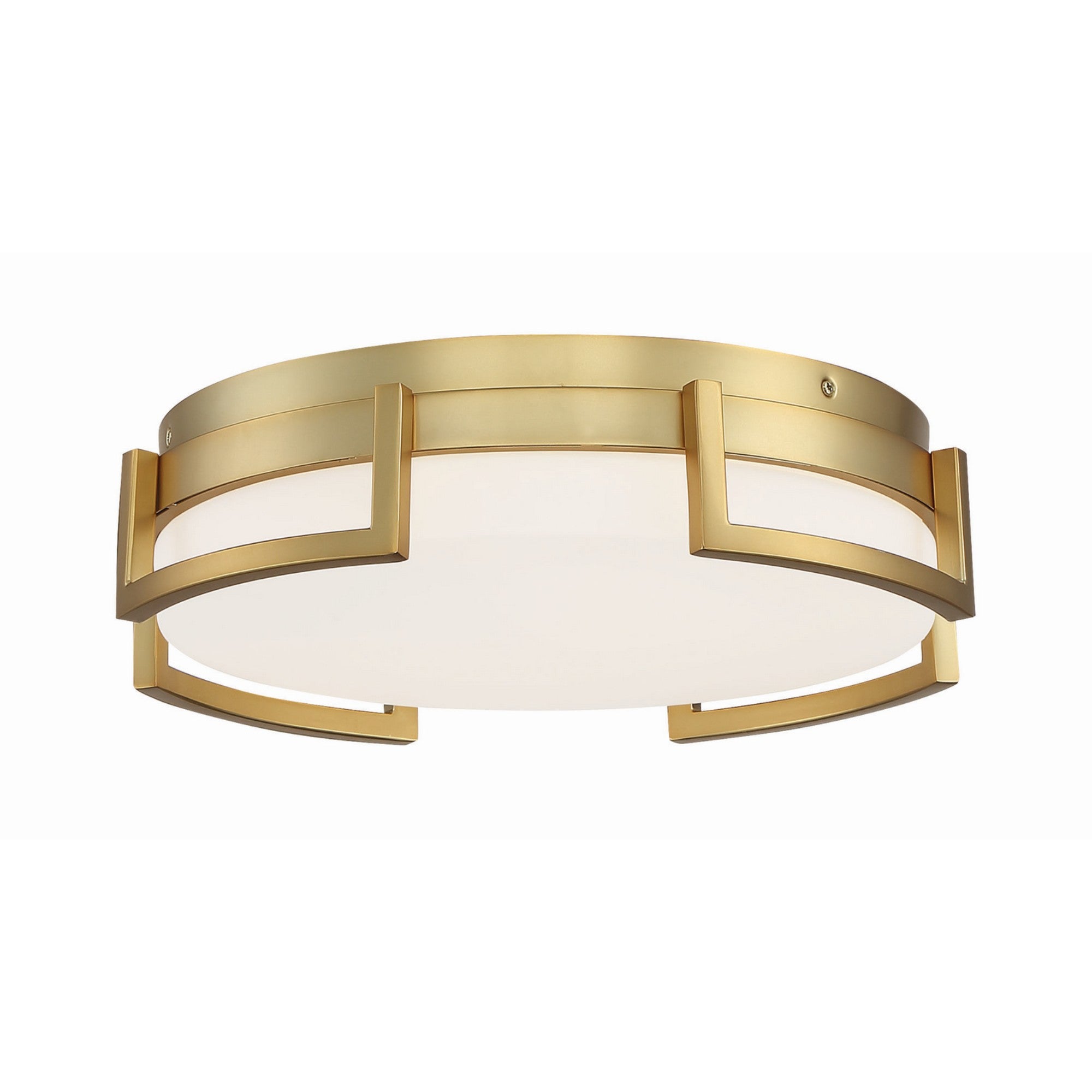 Bezel Set LED Flush Mount Light - Bees Lighting