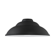 RLM 14" Outdoor Dome Shade, Sand Coal Finish - Bees Lighting