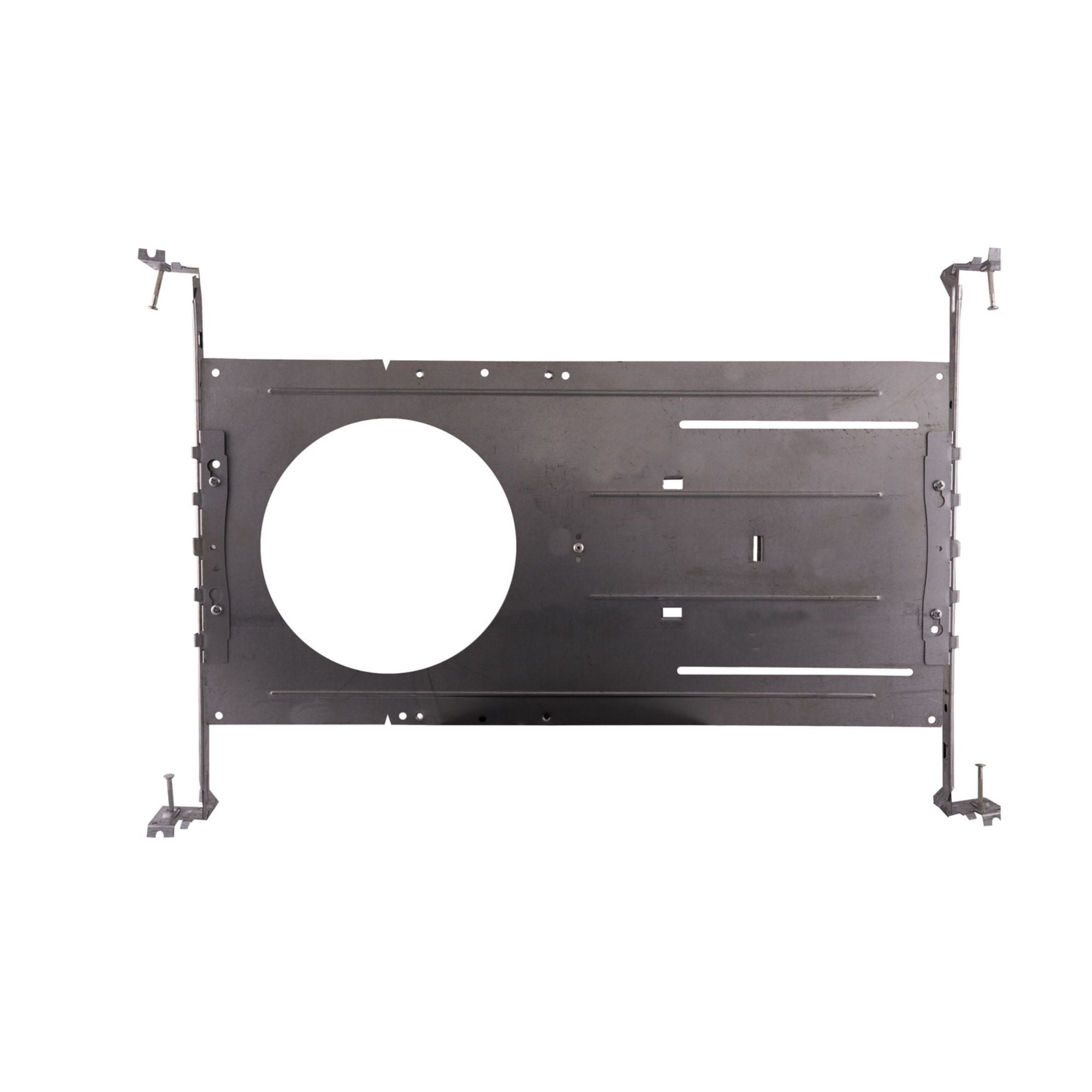 6 inch New Construction Round Mounting Plate with Hanger Bars - Bees Lighting