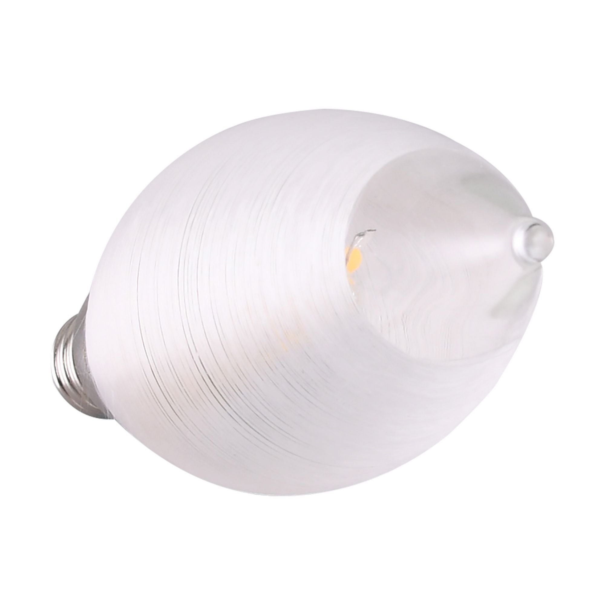 CA11 Filament LED Bulb, 2W, 150lm, 2700K, 20W Equal, E12 Candelabra Base, Satin Spun Clear - Bees Lighting
