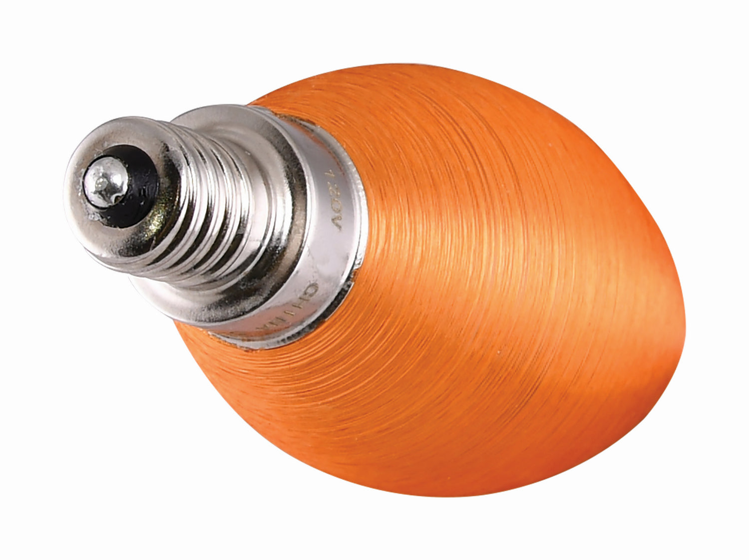 CA11 Filament LED Bulb, 4W, 200lm, 2100K, 40W Equal, E12 Candelabra Base, Satin Spun Amber - Bees Lighting