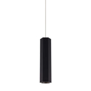 Blok Monopoint Pendant, Matte Black/Satin Nickel Finish - Bees Lighting