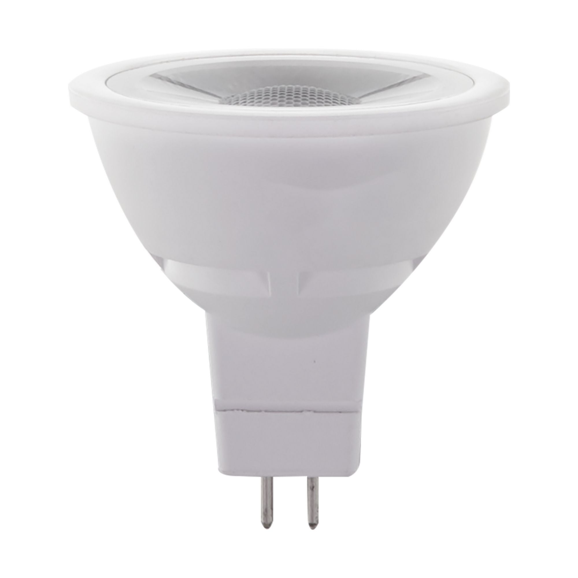 MR16 LED Bulb, 7 Watts, 600 Lumens, 3000K, GU5.3 Base, 40° Flood, 12V, Pack of 2 - Bees Lighting