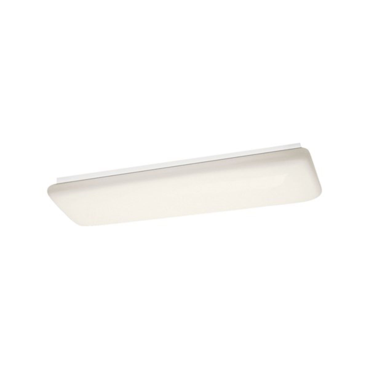 Ceiling Puff Light 50 in. 2 Lights White finish