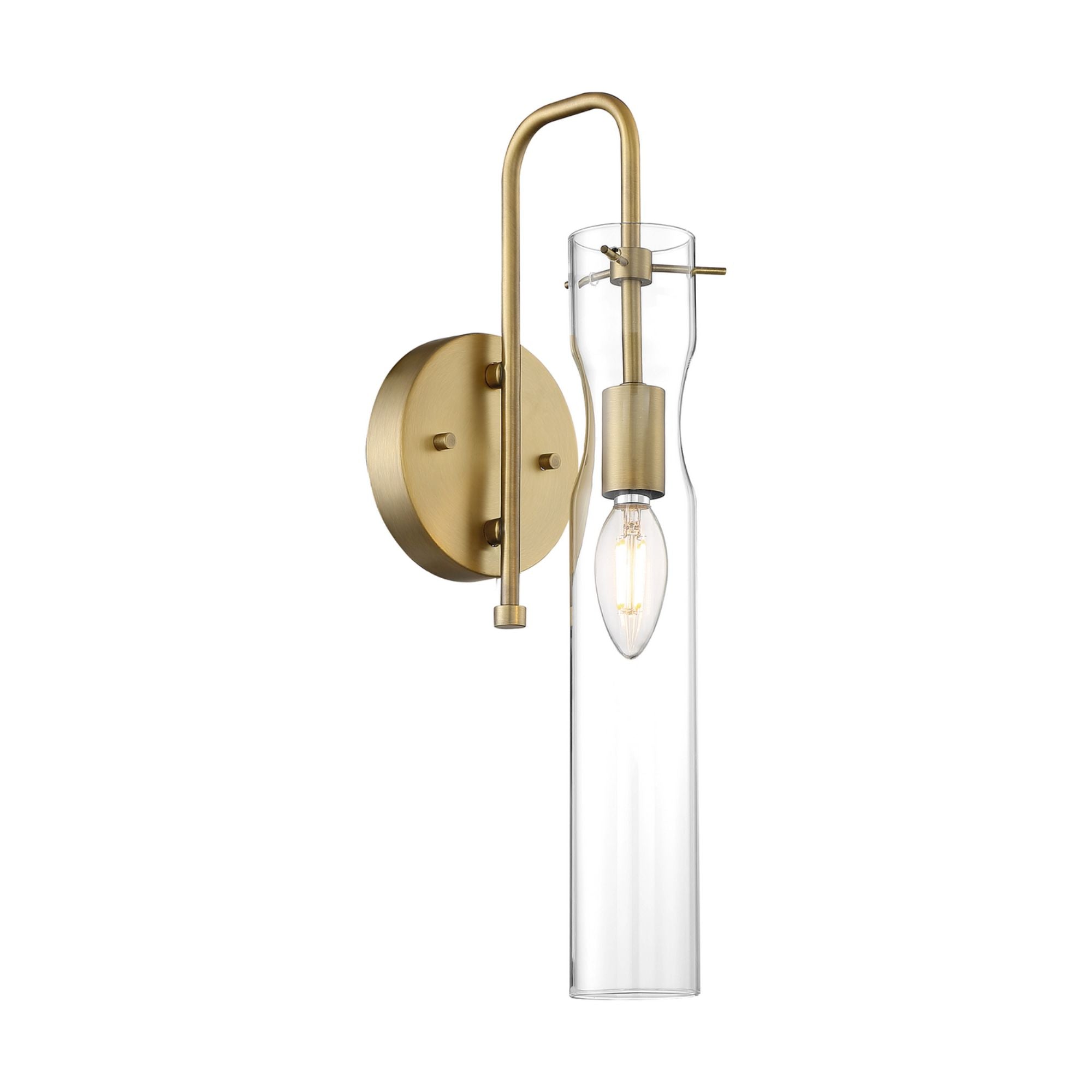Spyglass 16" Wall Sconce, Vintage Brass Finish - Bees Lighting