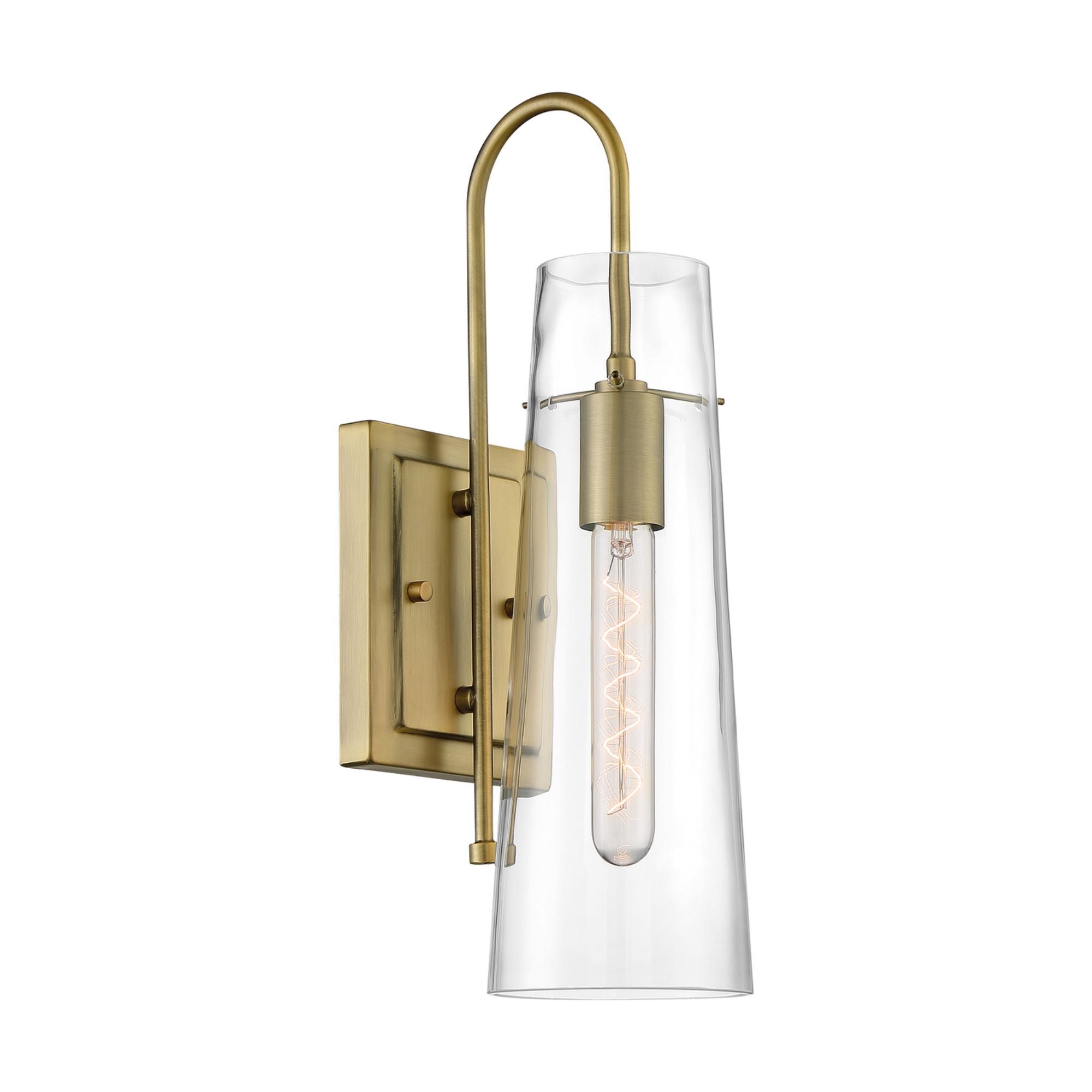 Alondra 17" Wall Sconce, Vintage Brass Finish - Bees Lighting