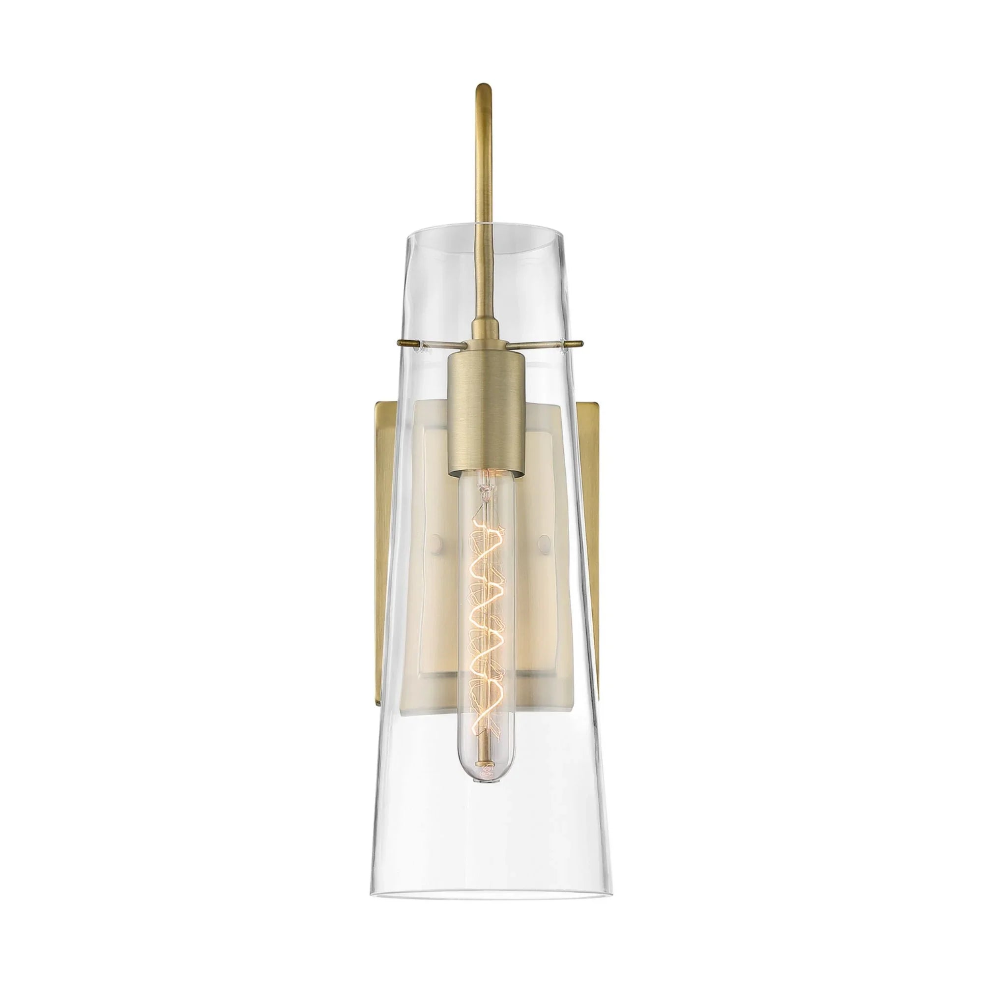 Alondra 17" Wall Sconce, Vintage Brass Finish - Bees Lighting