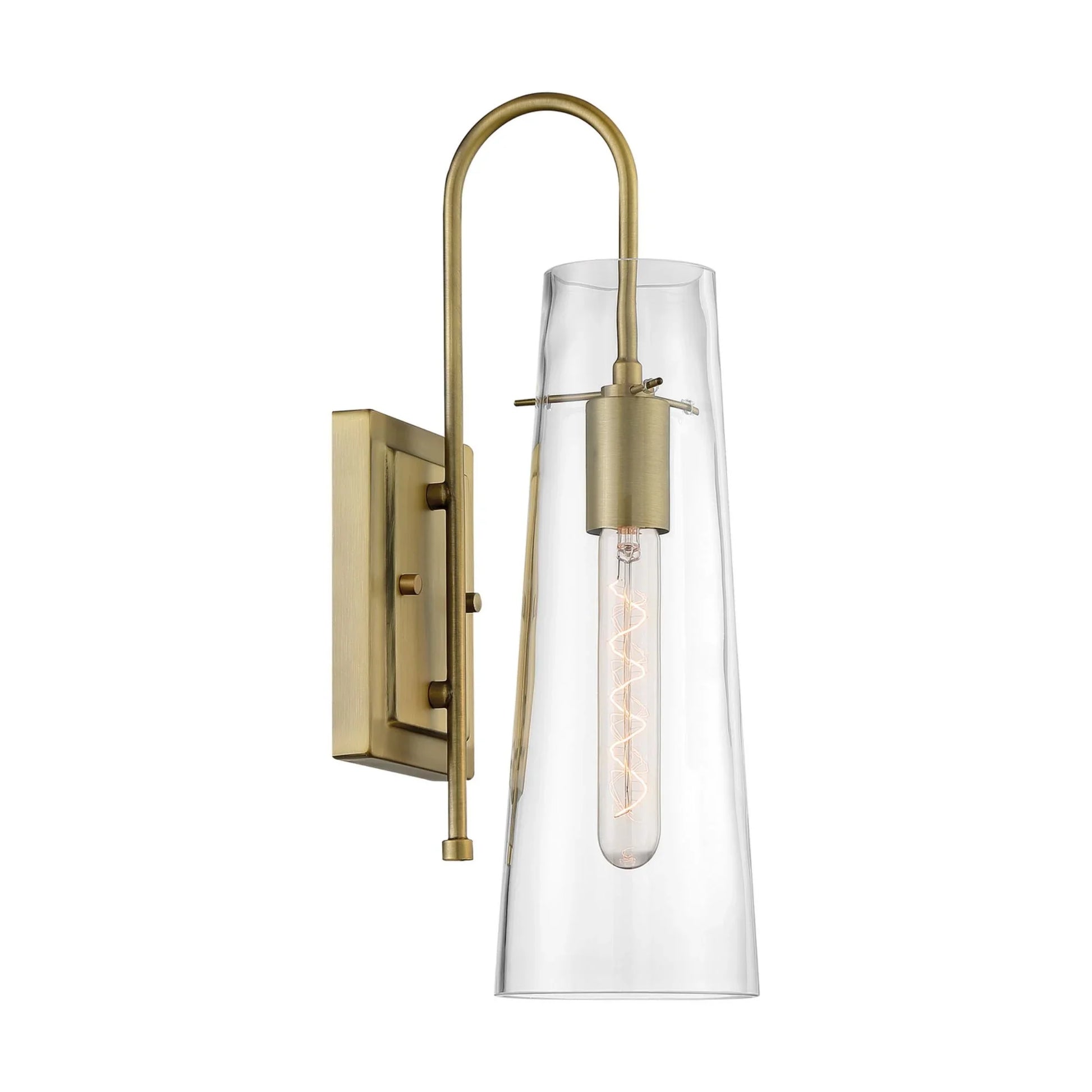 Alondra 17" Wall Sconce, Vintage Brass Finish - Bees Lighting