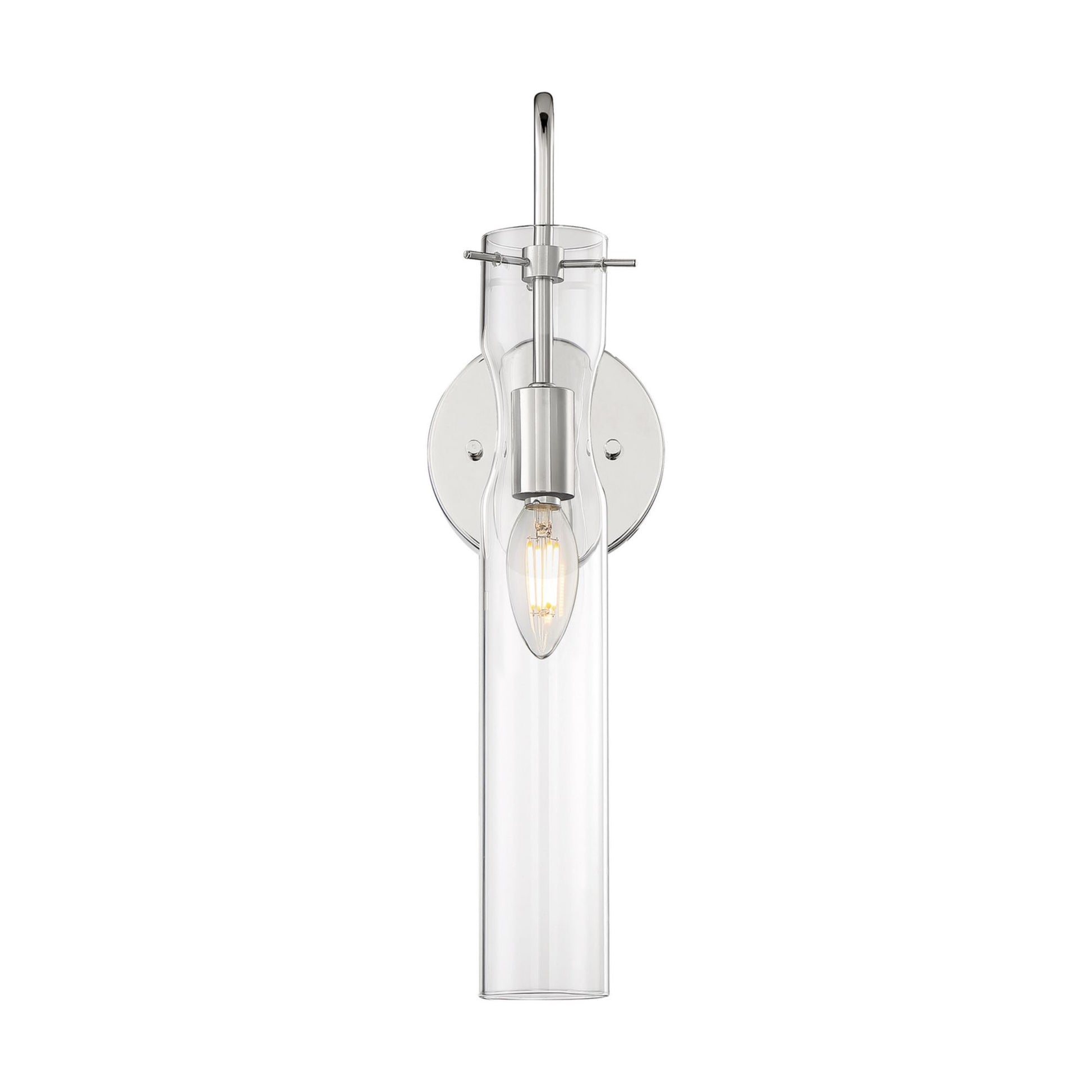 Spyglass 16" Wall Sconce, Polished Nickel Finish - Bees Lighting