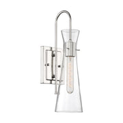Bahari 5" Wall Sconce, Polished Nickel Finish - Bees Lighting