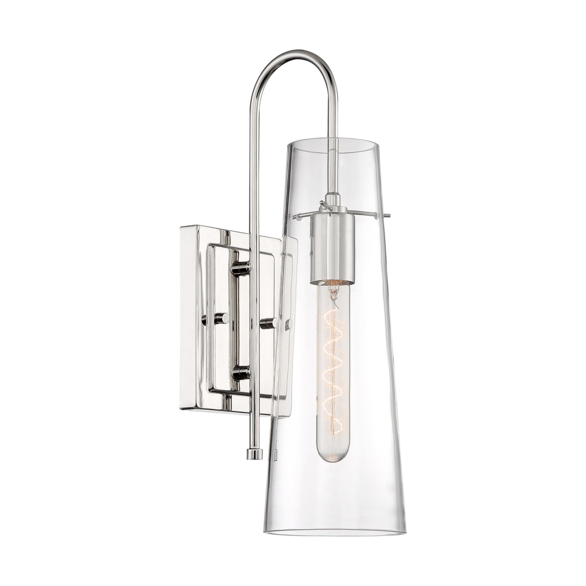Alondra 17" Wall Sconce, Polished Nickel Finish - Bees Lighting