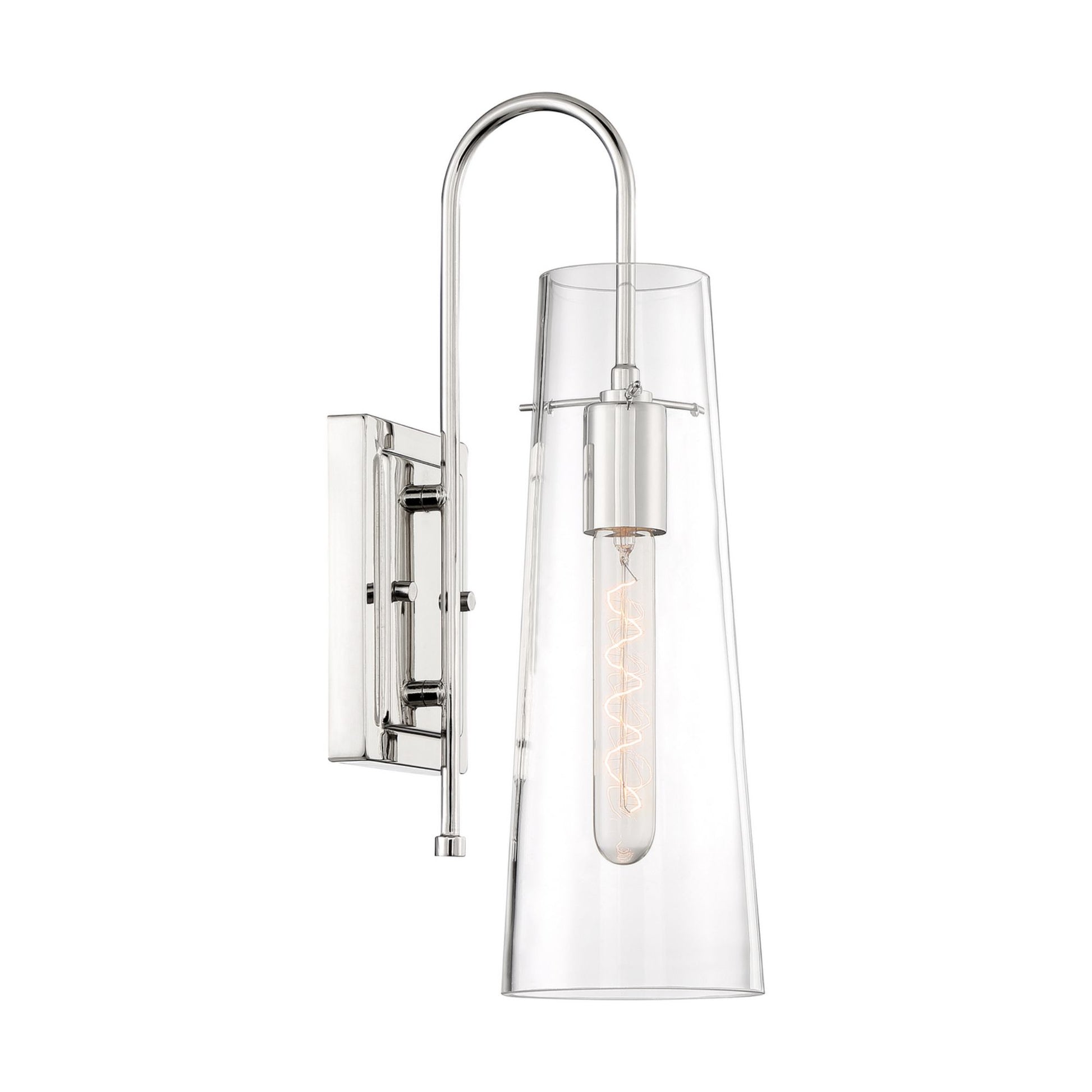 Alondra 17" Wall Sconce, Polished Nickel Finish - Bees Lighting