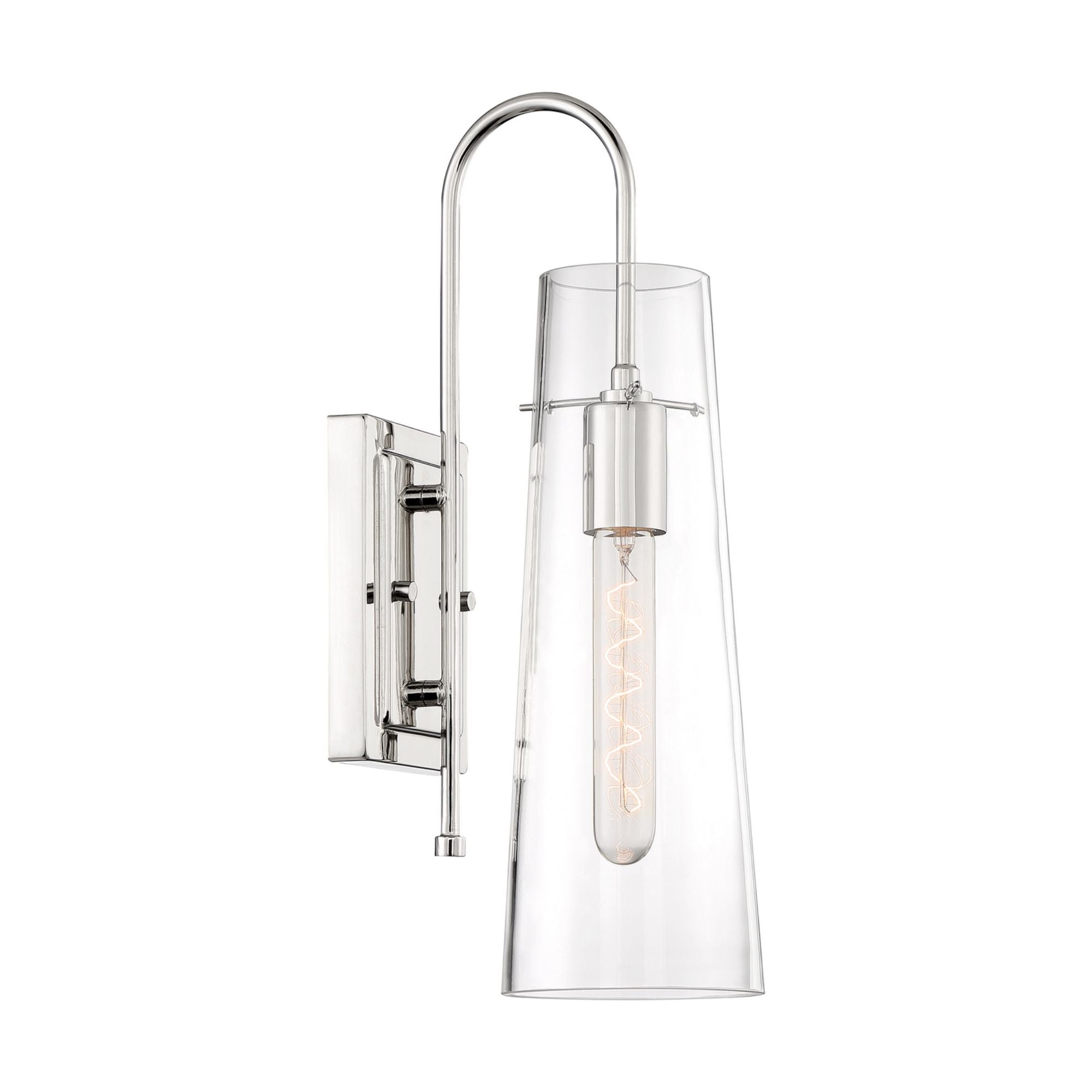 Alondra 17" Wall Sconce, Polished Nickel Finish - Bees Lighting