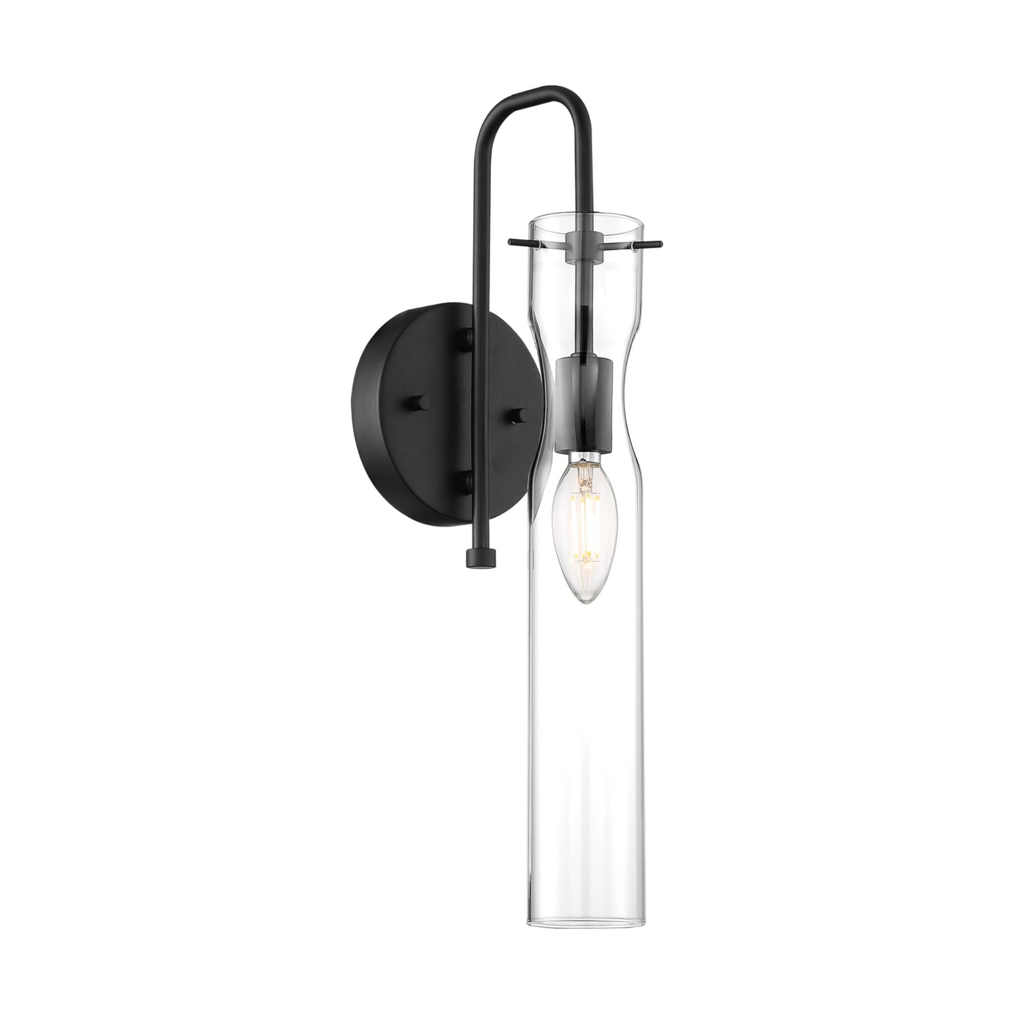 Spyglass 16" Wall Sconce, Black Finish - Bees Lighting