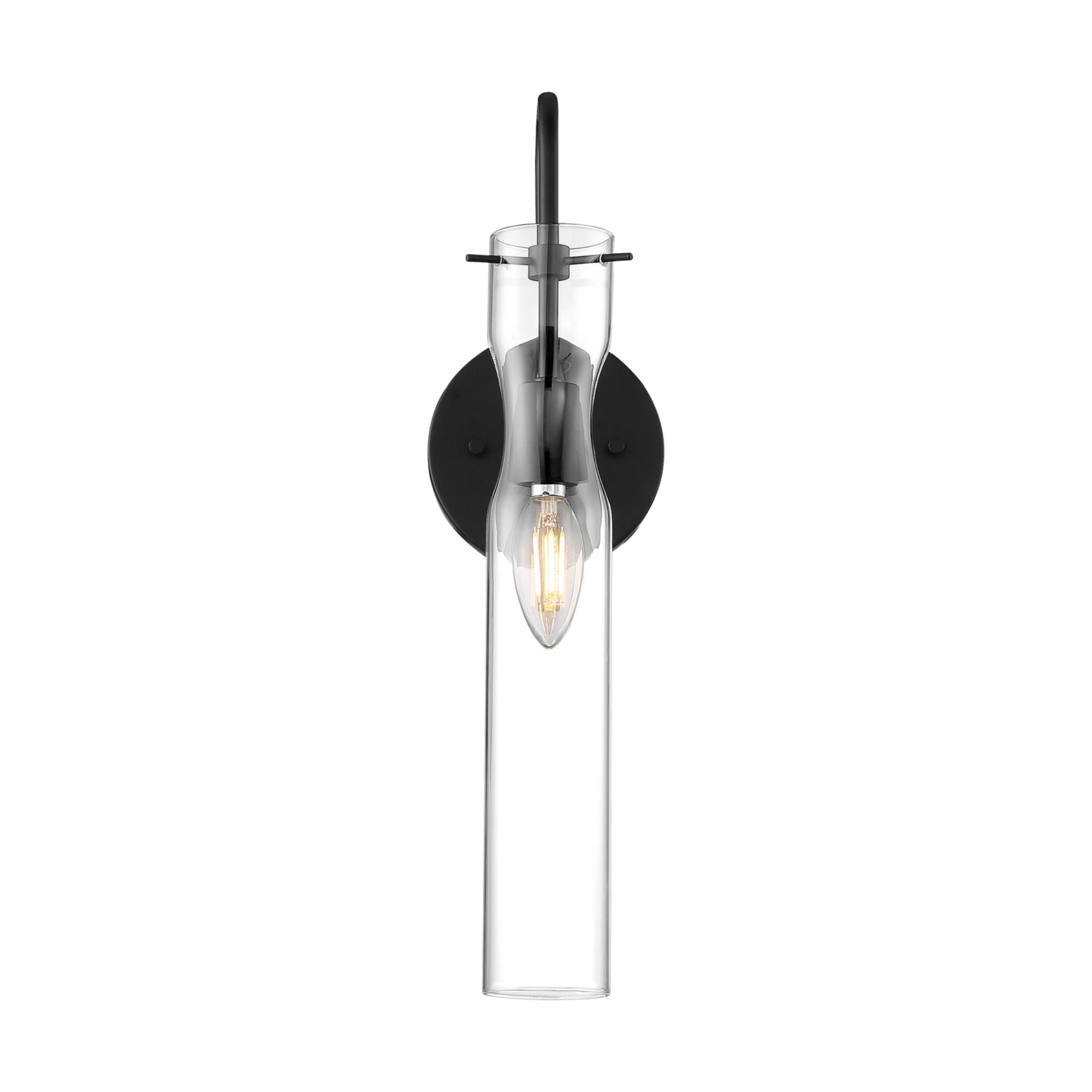 Spyglass 16" Wall Sconce, Black Finish - Bees Lighting