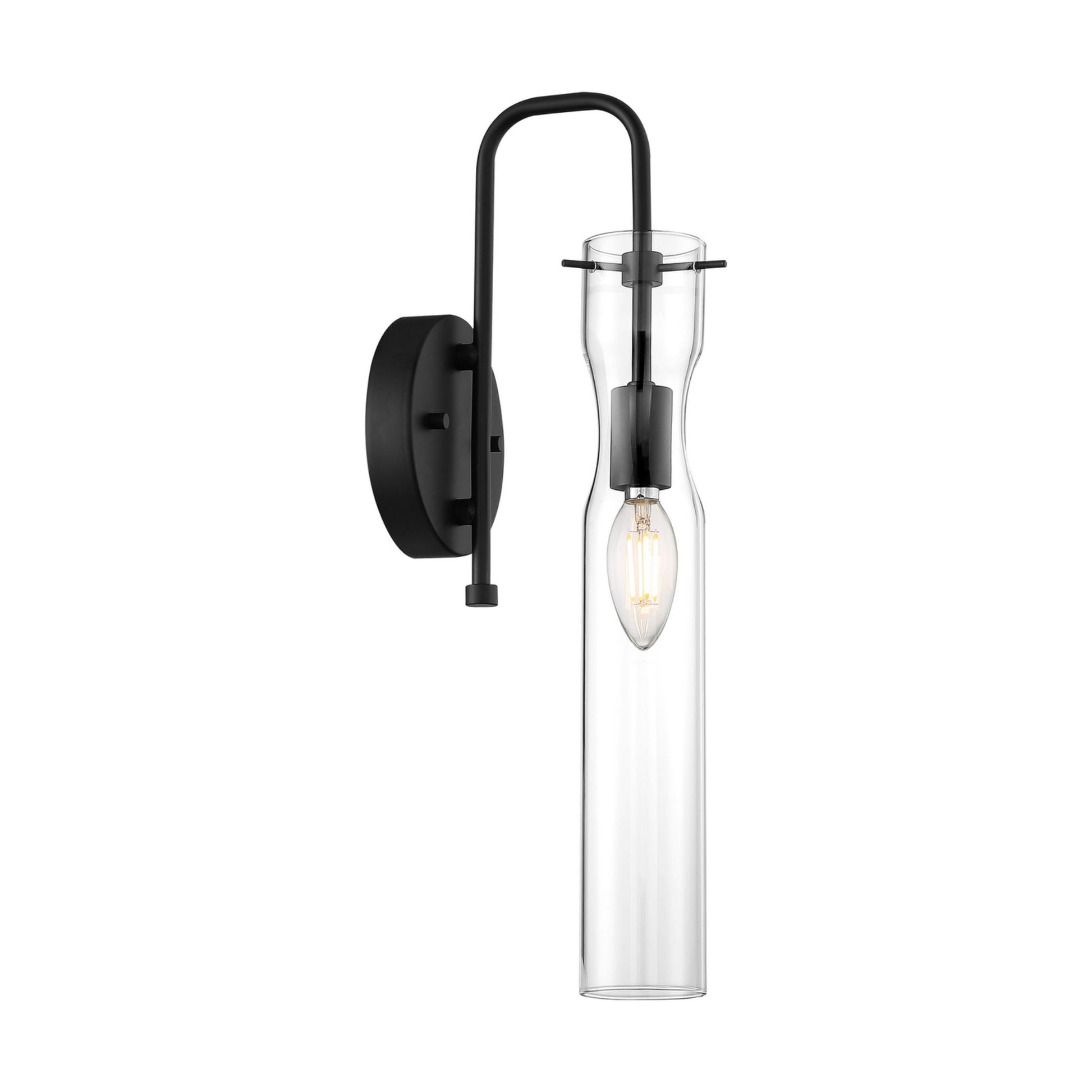 Spyglass 16" Wall Sconce, Black Finish - Bees Lighting