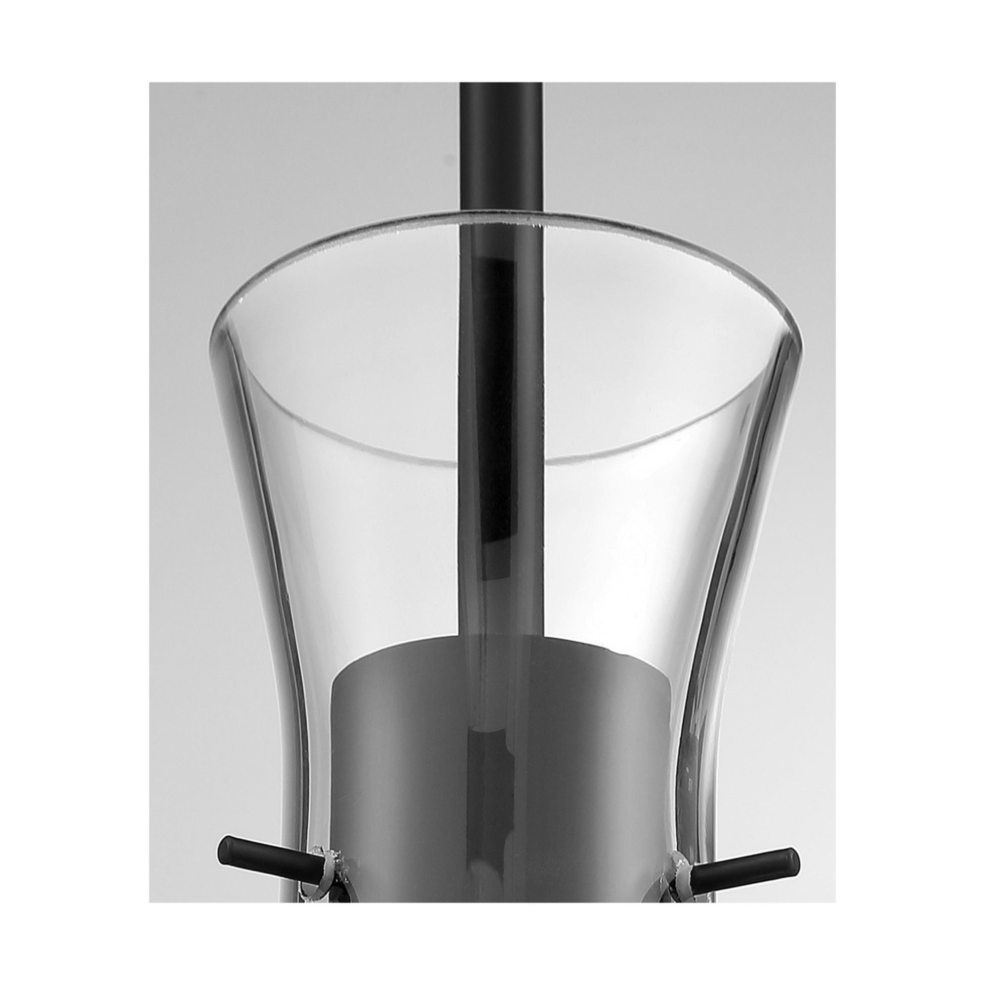 Bahari 4" Mini Pendant, Black Finish - Bees Lighting