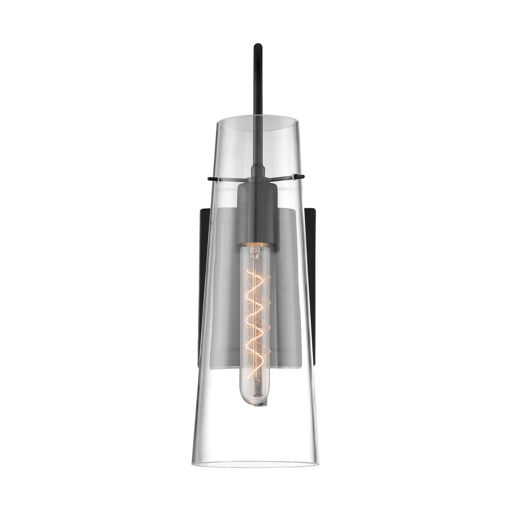 Alondra 17" Wall Sconce, Black Finish - Bees Lighting