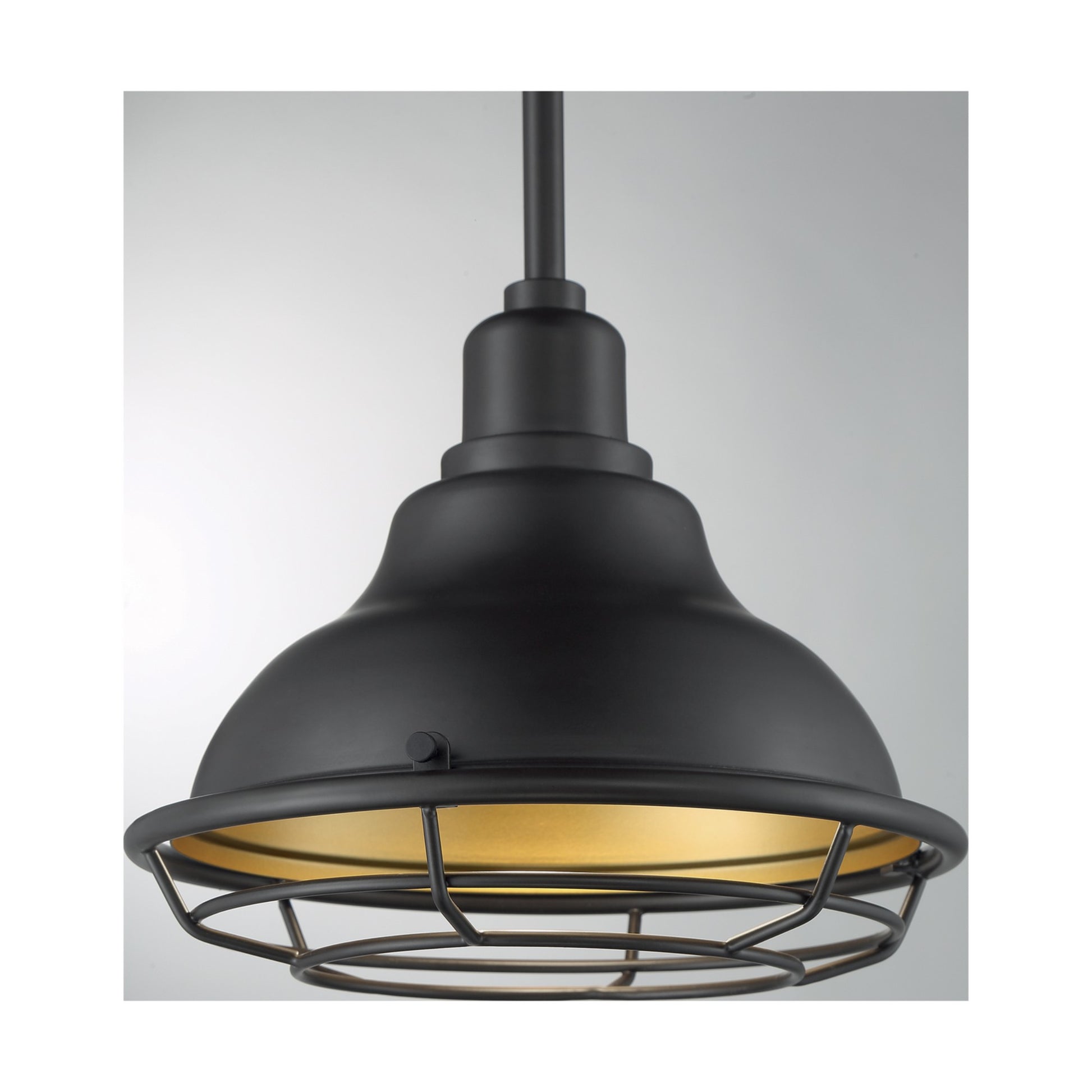 Newbridge 10" Pendant, Dark Bronze / Gold Finish - Bees Lighting