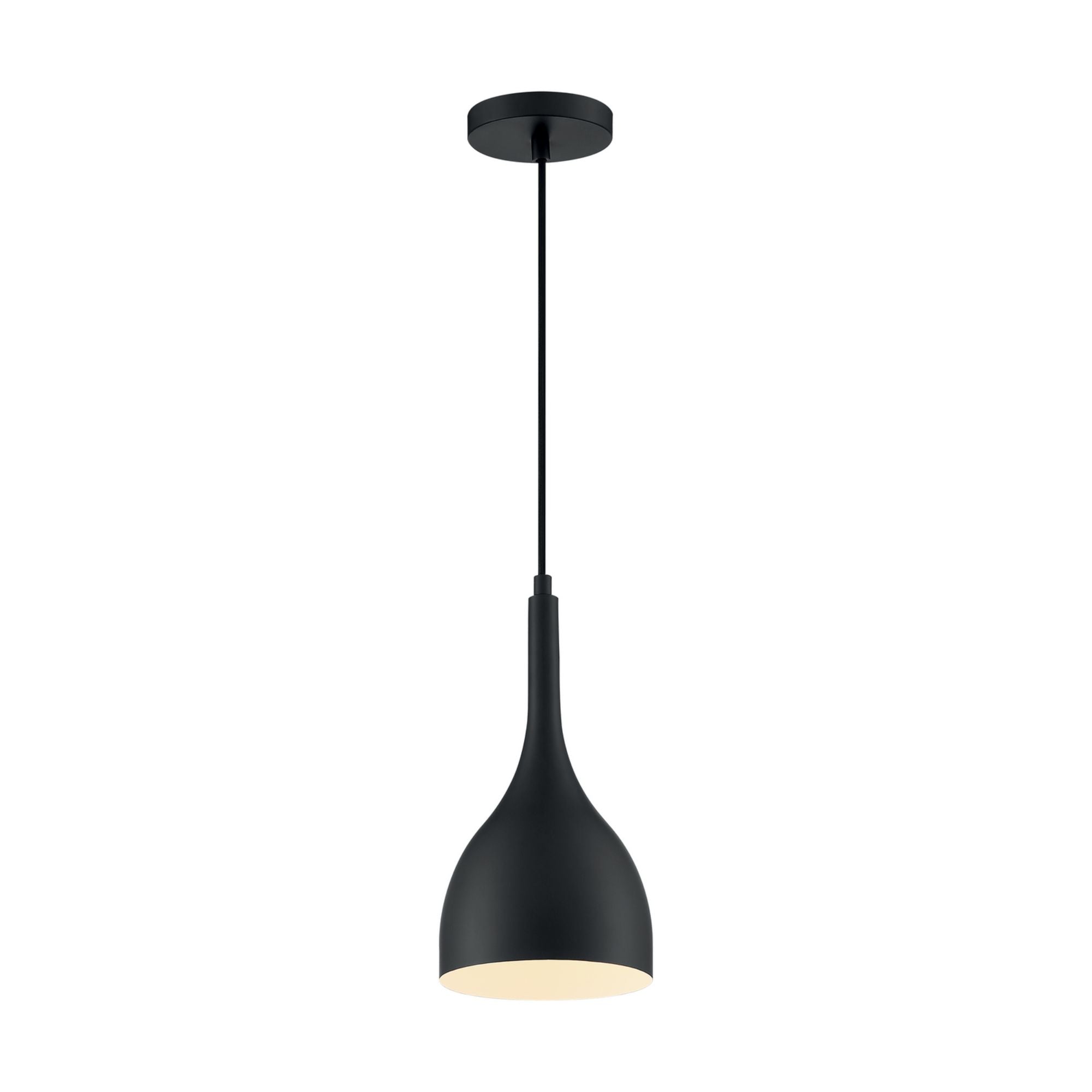 Bellcap 13" Pendant, Matte Black Finish - Bees Lighting