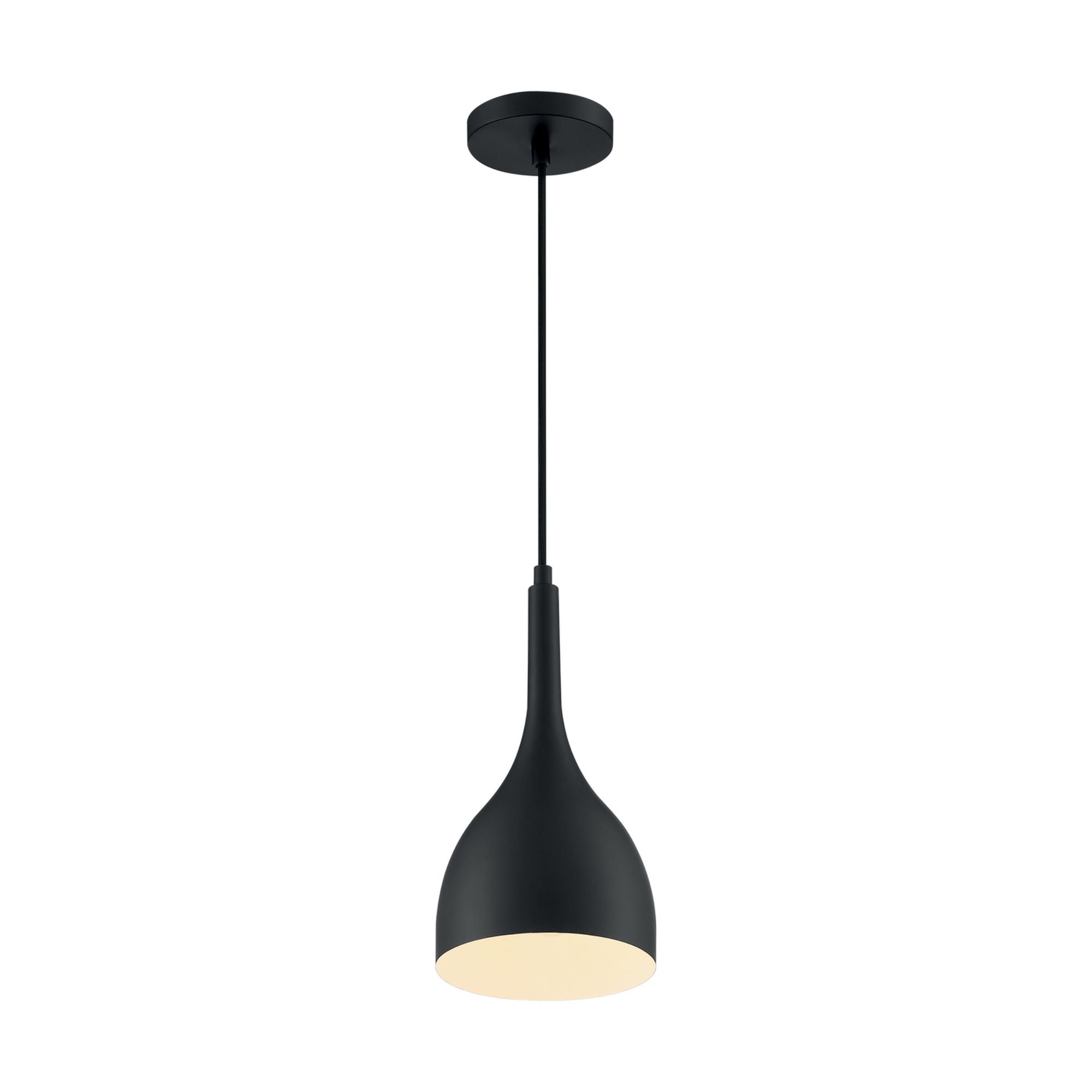 Bellcap 13" Pendant, Matte Black Finish - Bees Lighting