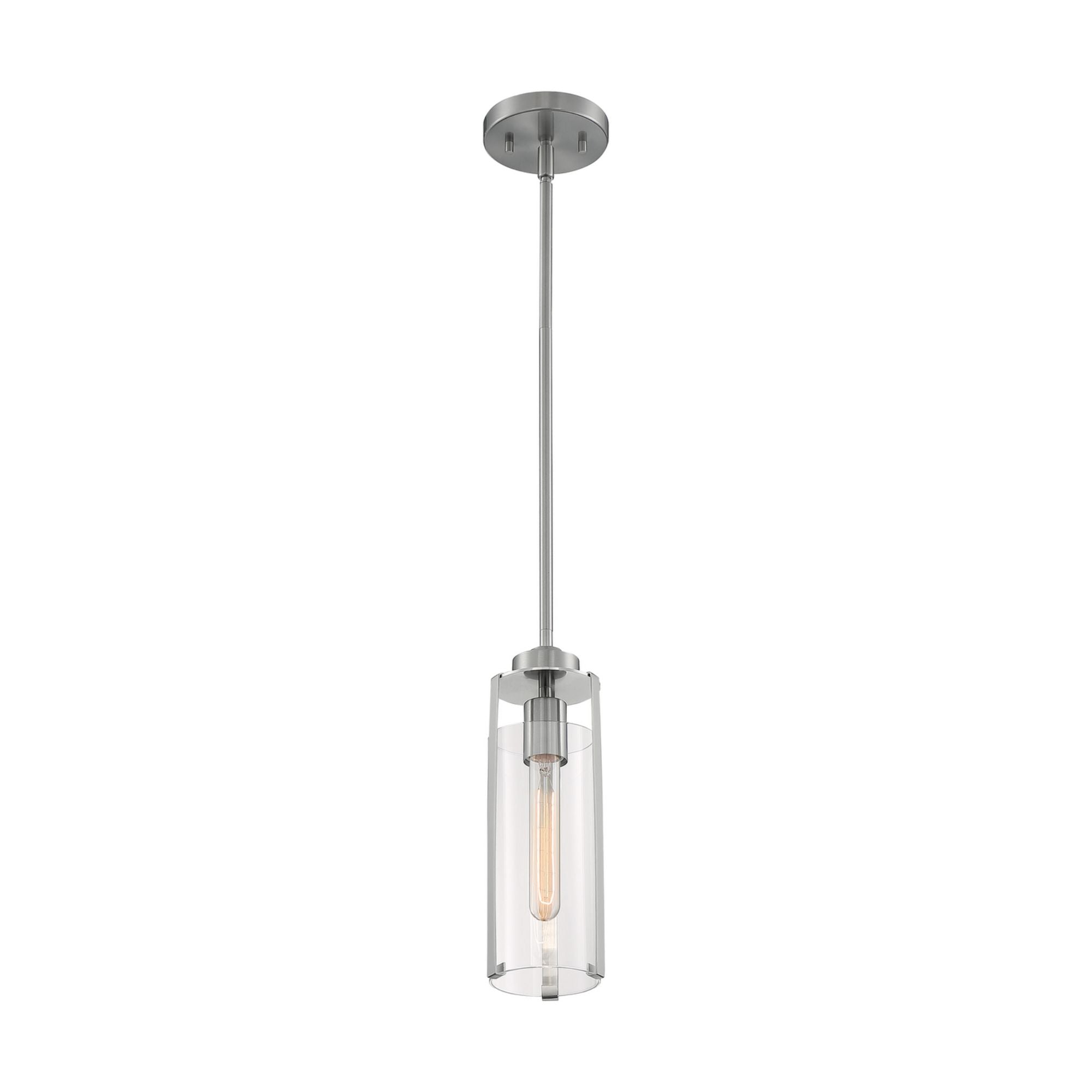 Marina 5" Mini Pendant, Nickel Finish - Bees Lighting