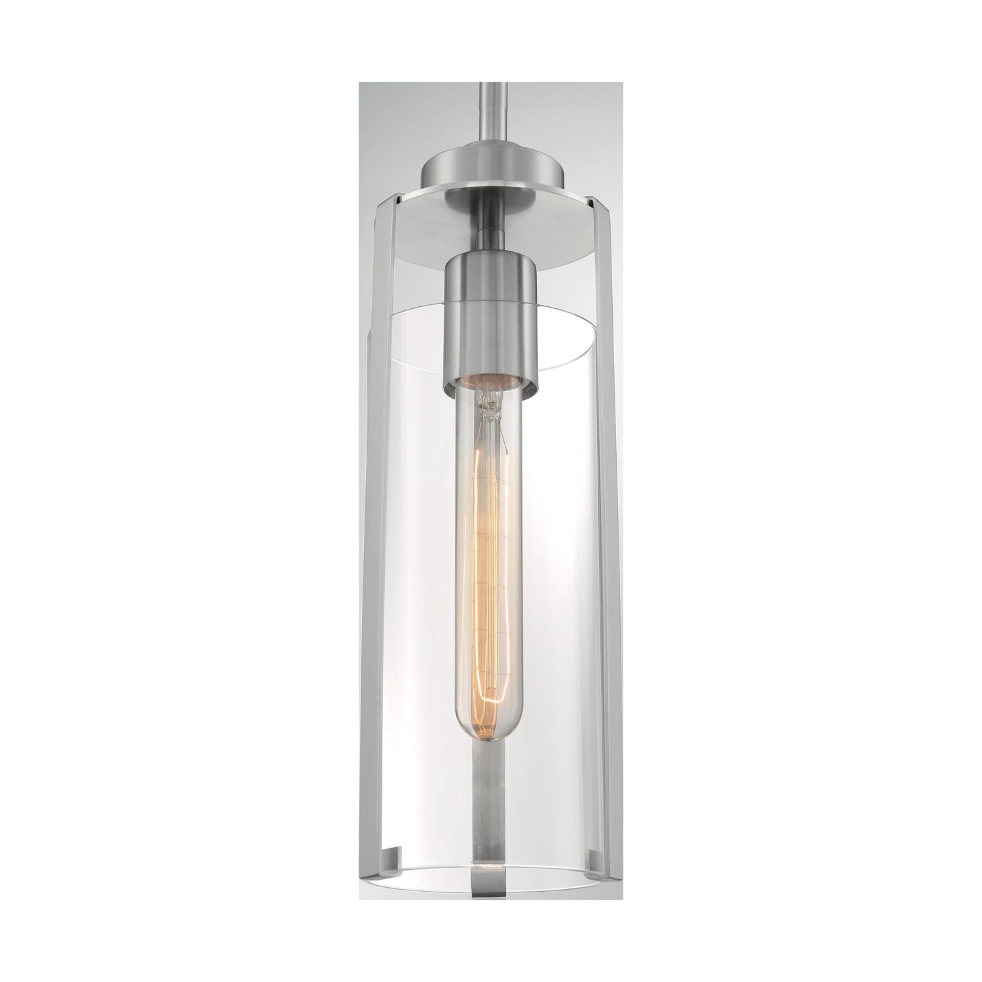 Marina 5" Mini Pendant, Nickel Finish - Bees Lighting