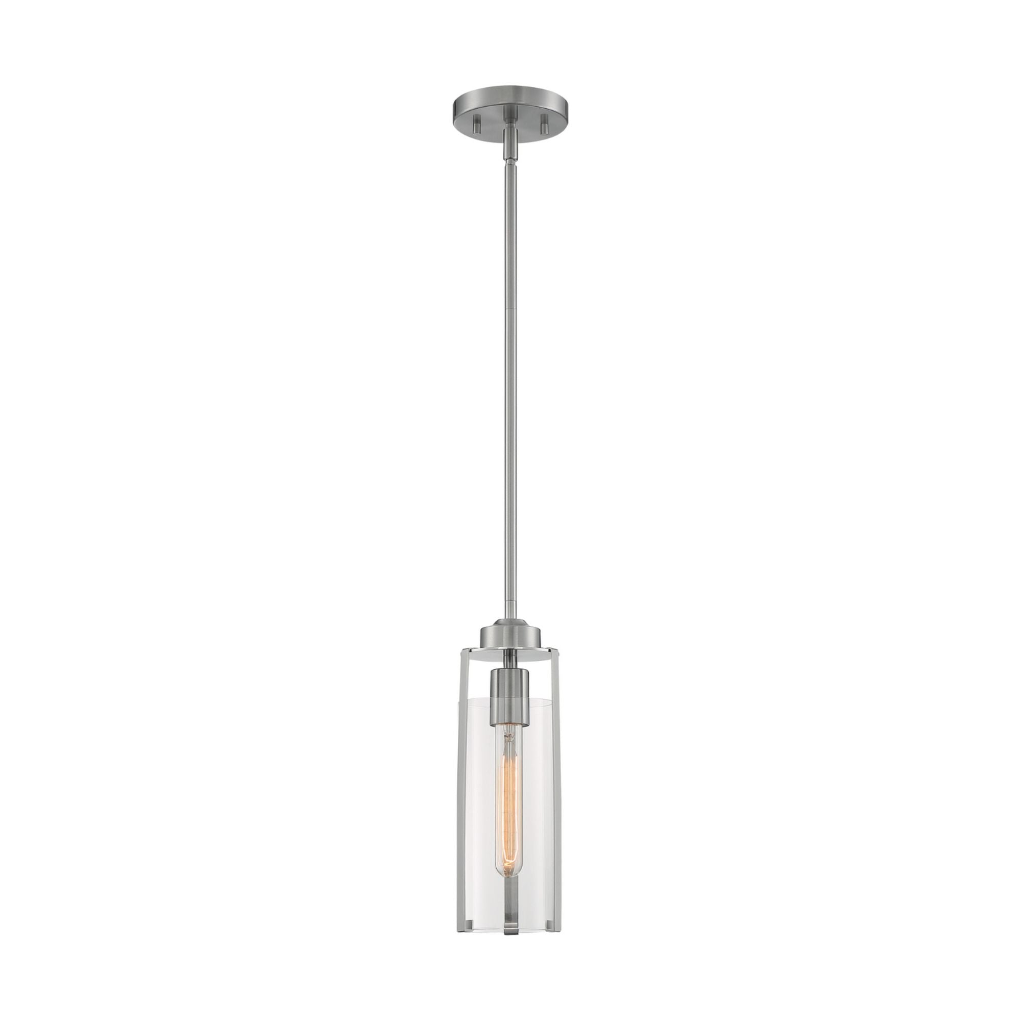 Marina 5" Mini Pendant, Nickel Finish - Bees Lighting