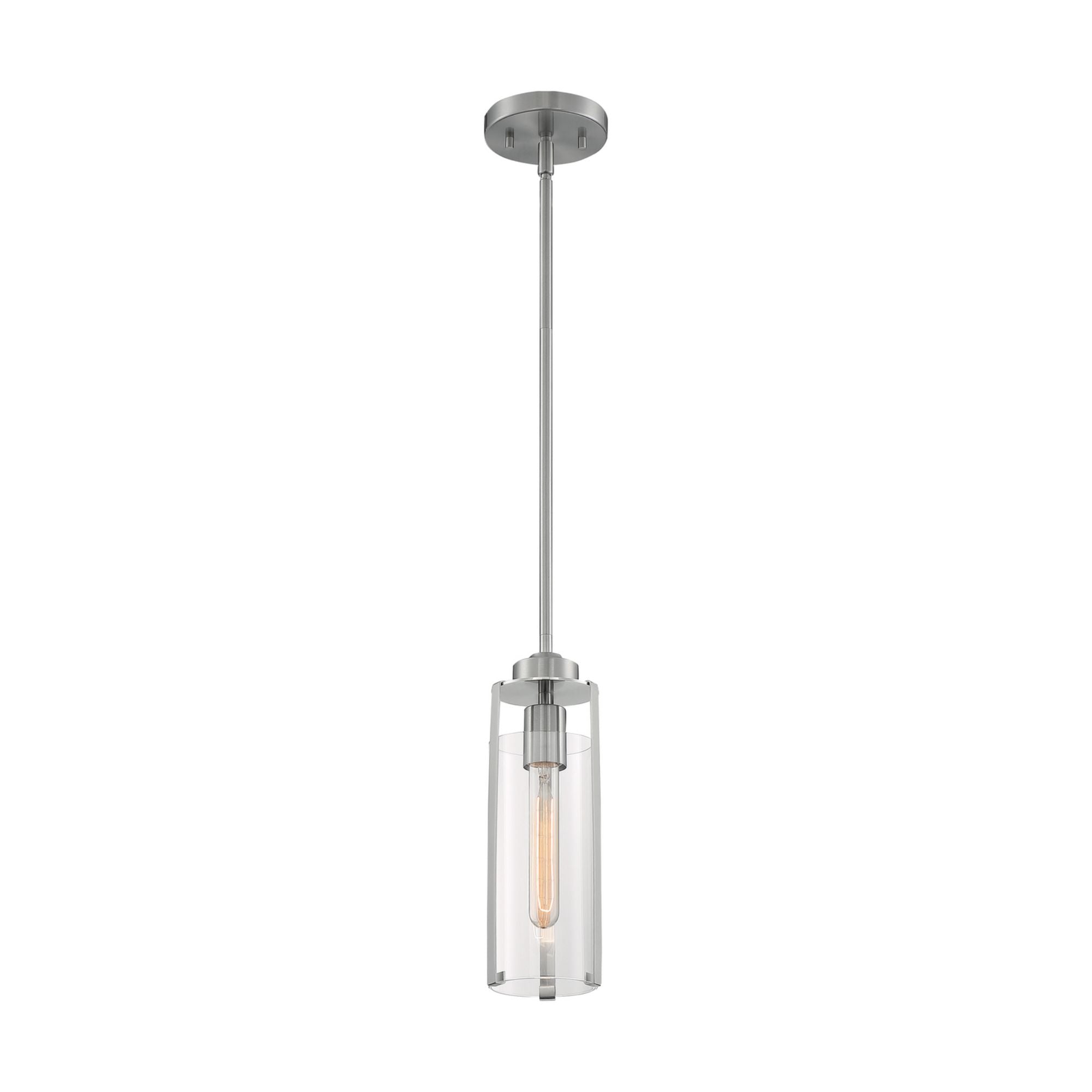 Marina 5" Mini Pendant, Nickel Finish - Bees Lighting