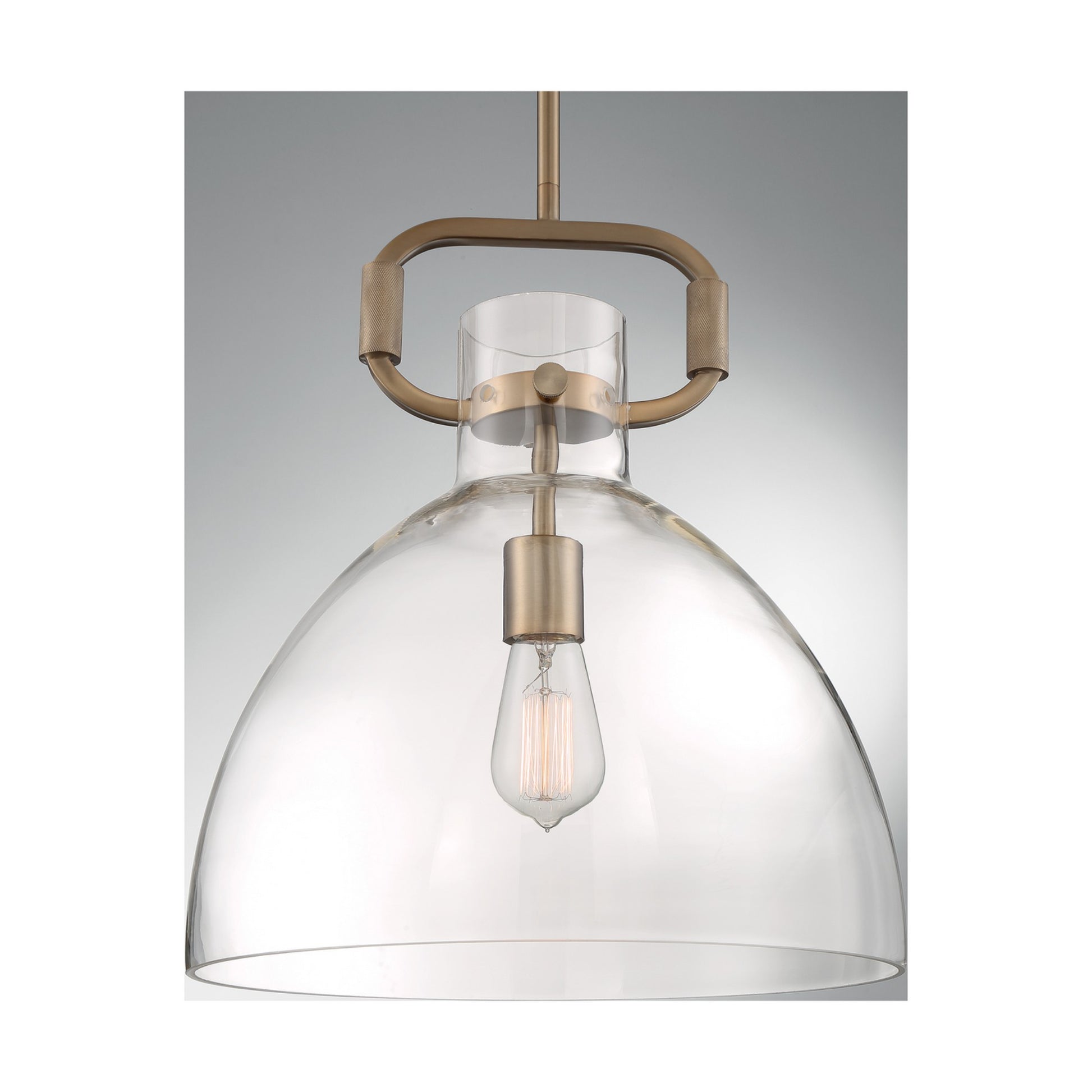 Teresa 17" Pendant, Burnished Brass Finish - Bees Lighting