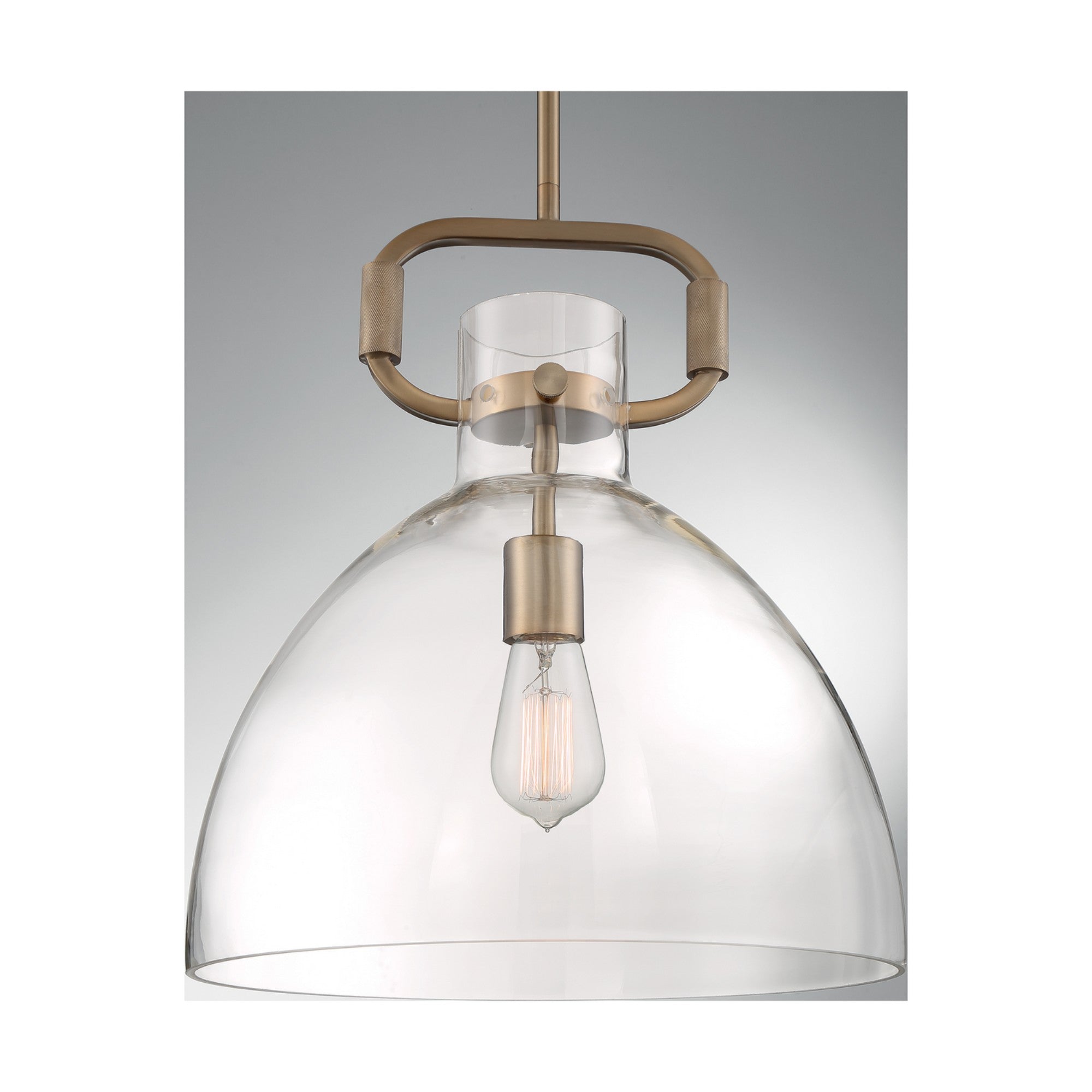 Teresa 17" Pendant, Burnished Brass Finish - Bees Lighting