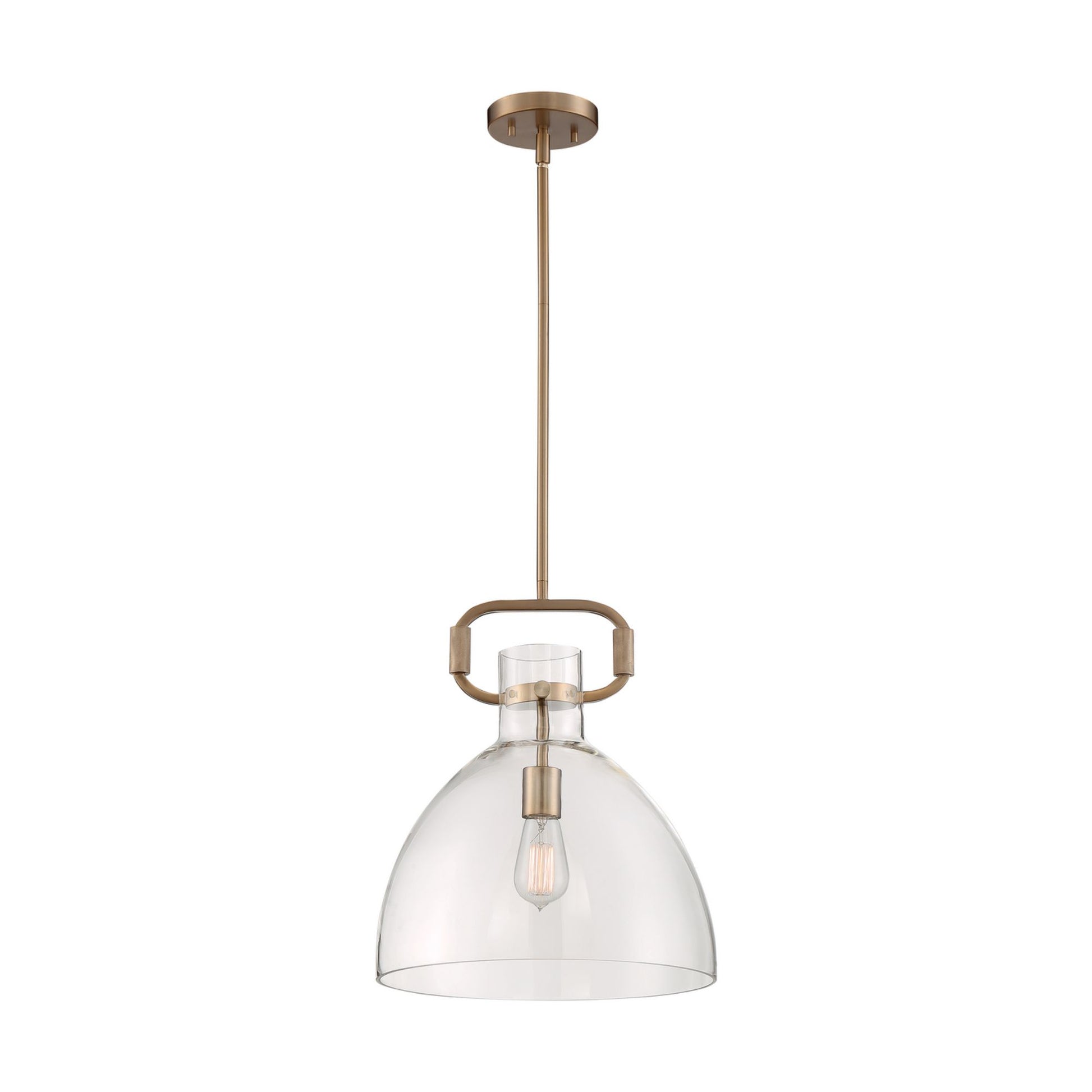 Teresa 17" Pendant, Burnished Brass Finish - Bees Lighting