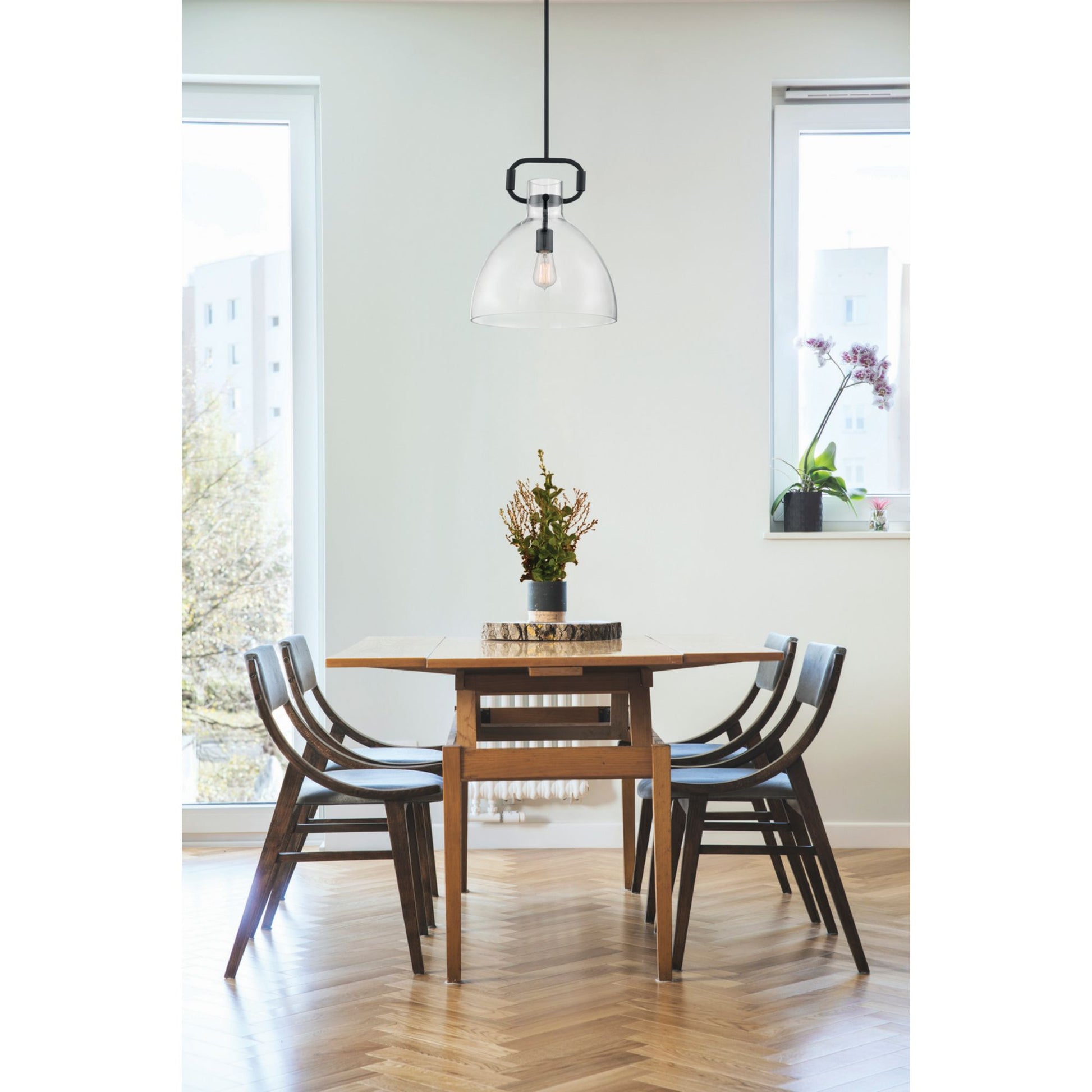 Teresa 17" Pendant, Burnished Brass Finish - Bees Lighting