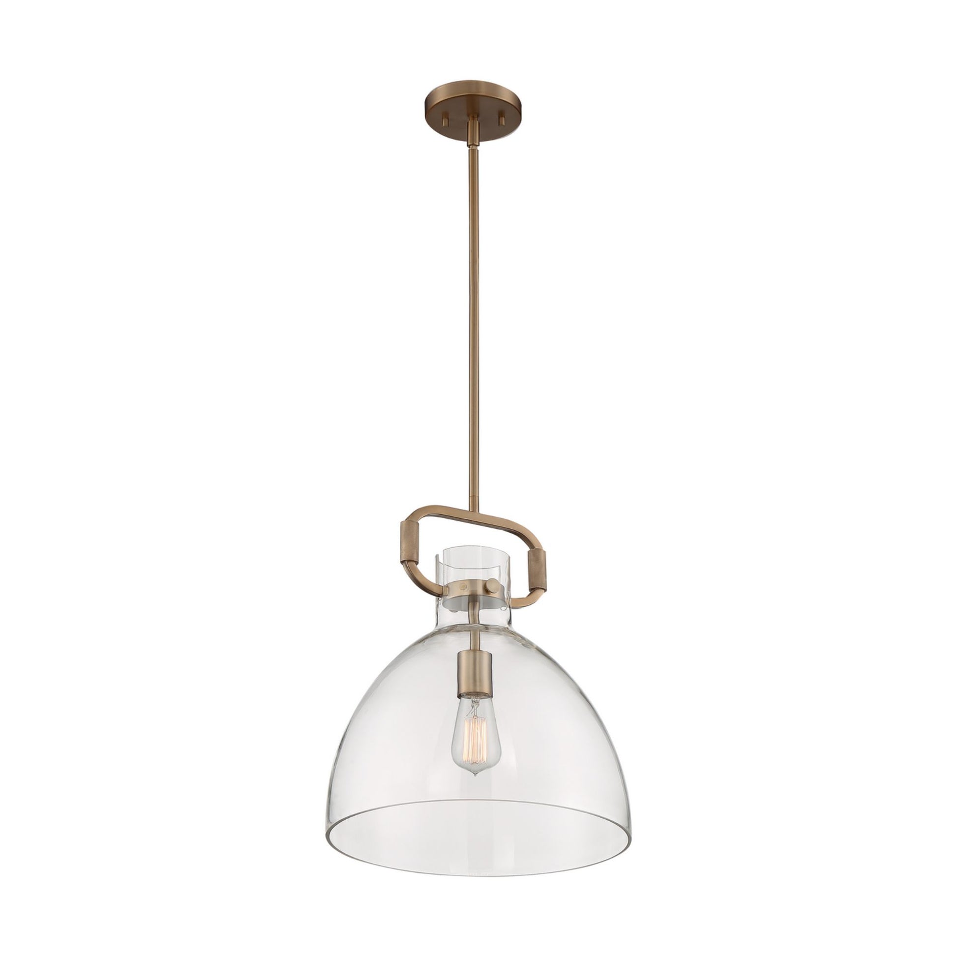 Teresa 17" Pendant, Burnished Brass Finish - Bees Lighting