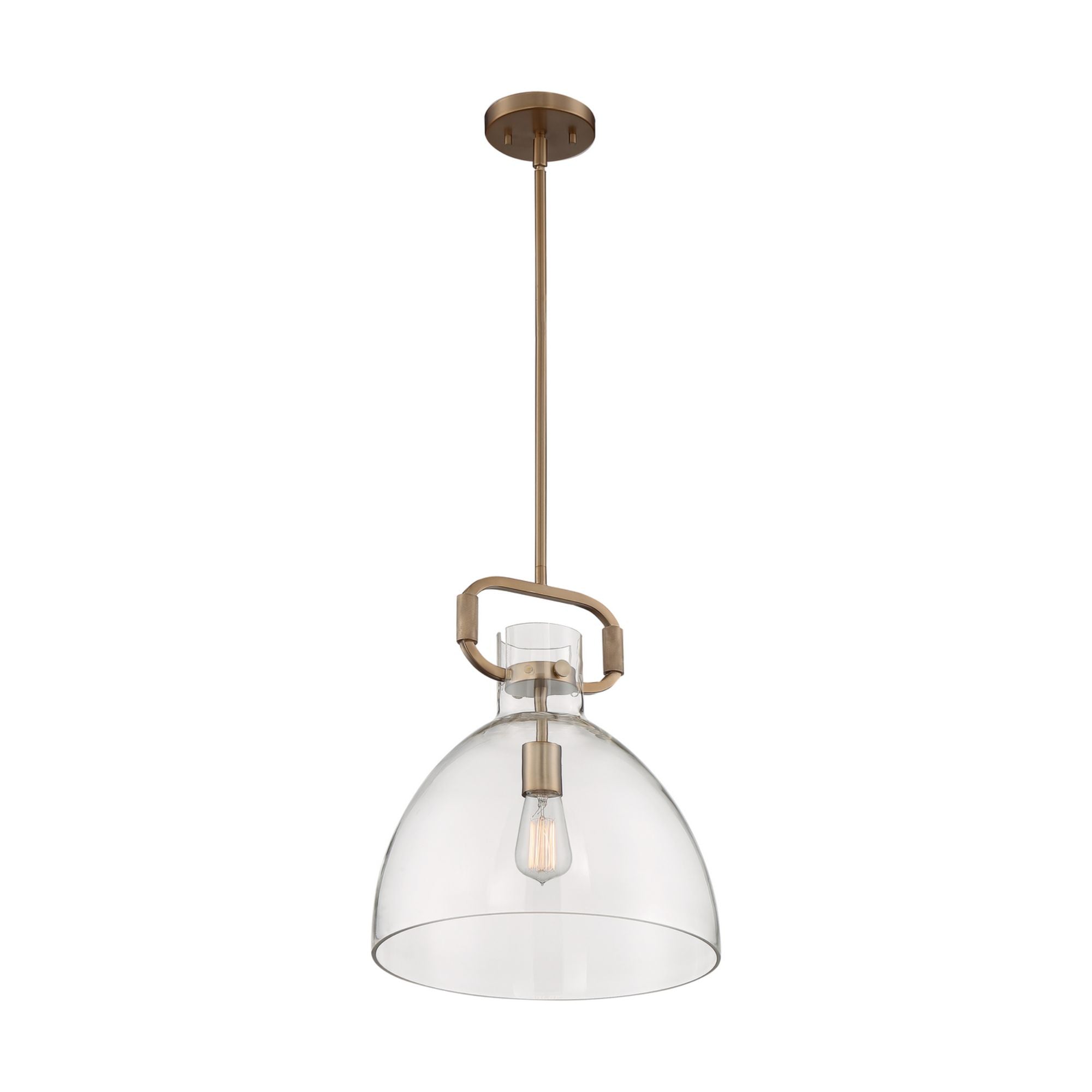 Teresa 17" Pendant, Burnished Brass Finish - Bees Lighting