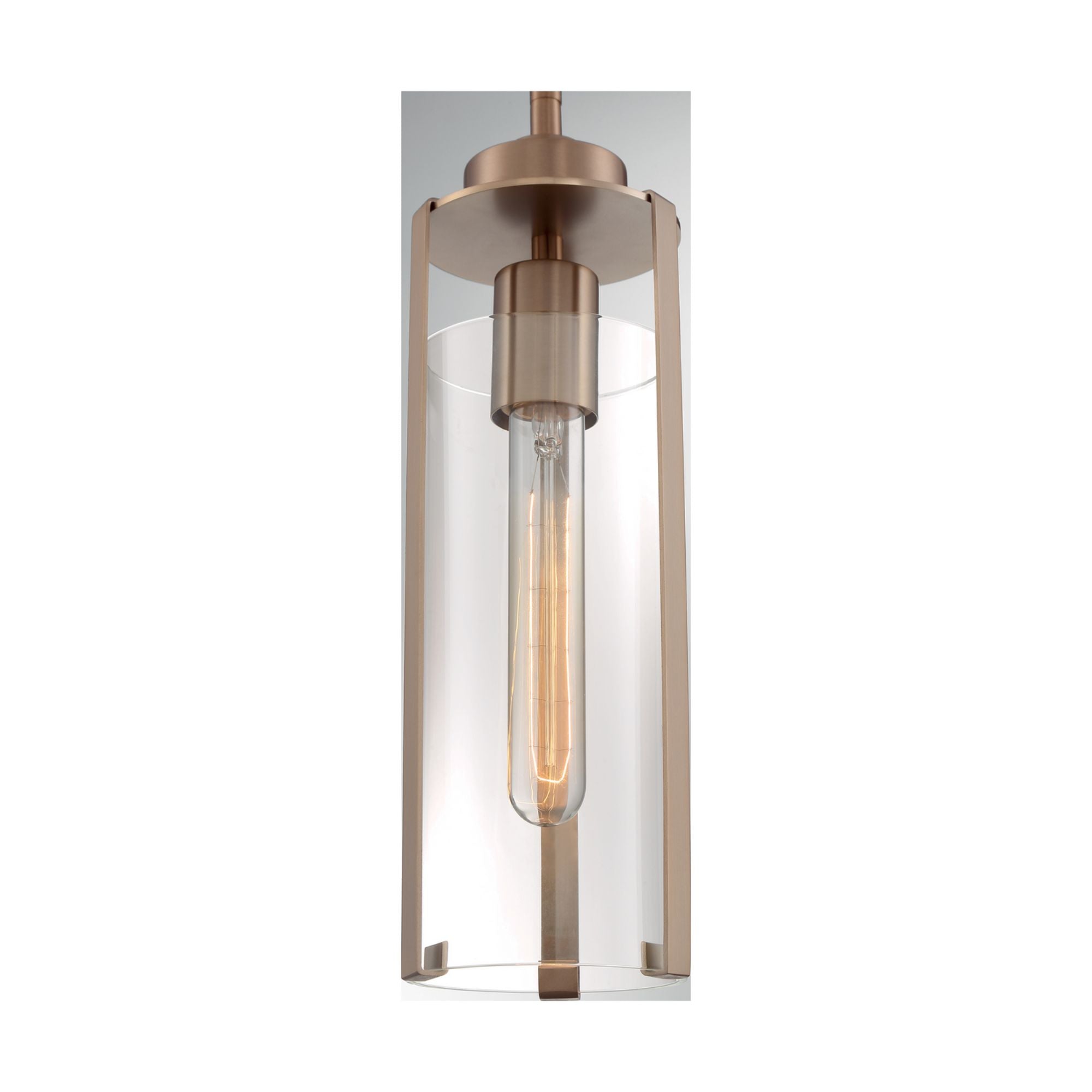 Marina 5" Mini Pendant, Brass Finish - Bees Lighting