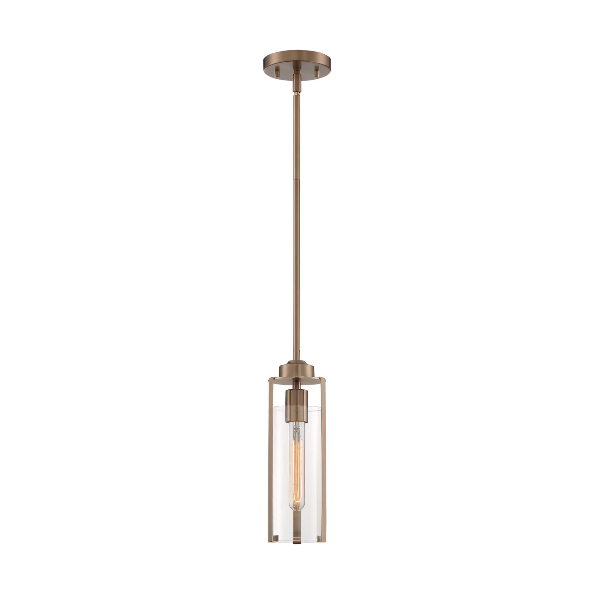 Marina 5" Mini Pendant, Brass Finish - Bees Lighting