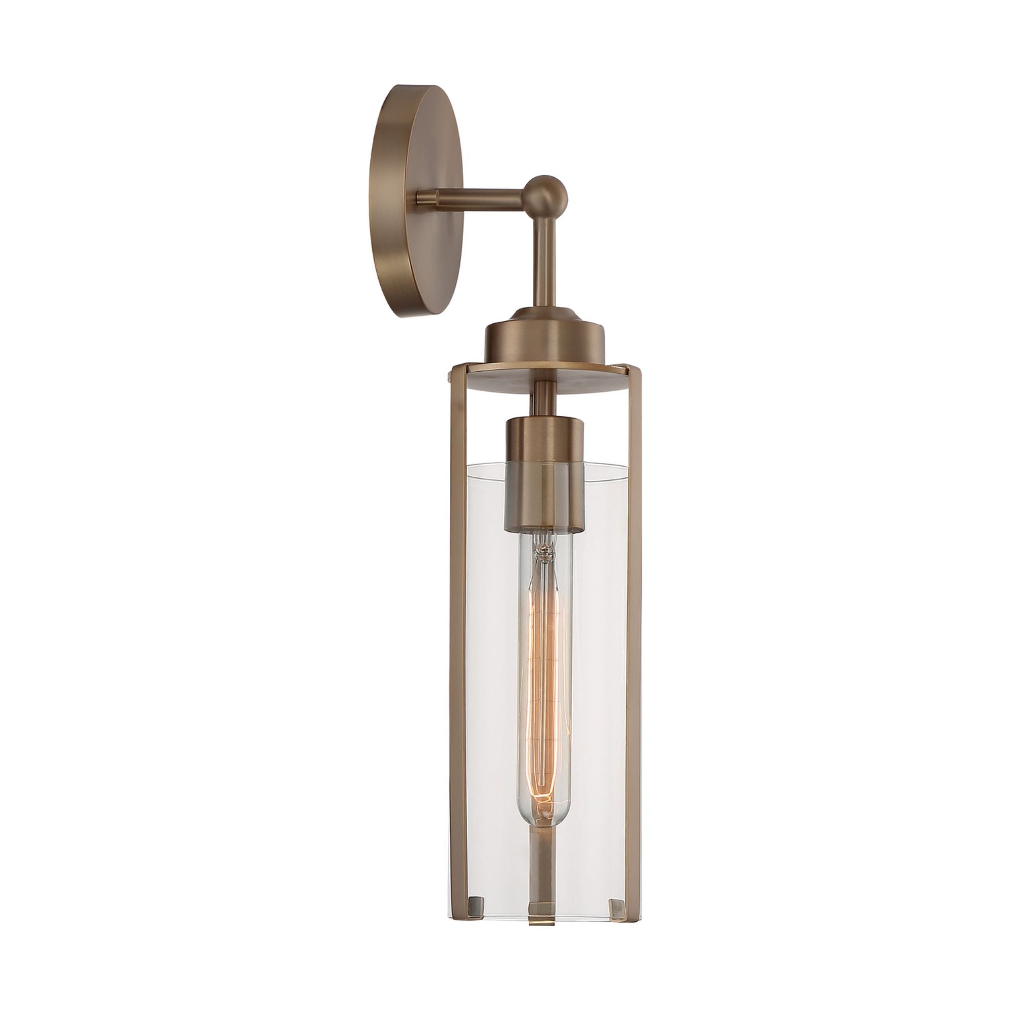 Marina 17" Armed Sconce, Brass Finish - Bees Lighting
