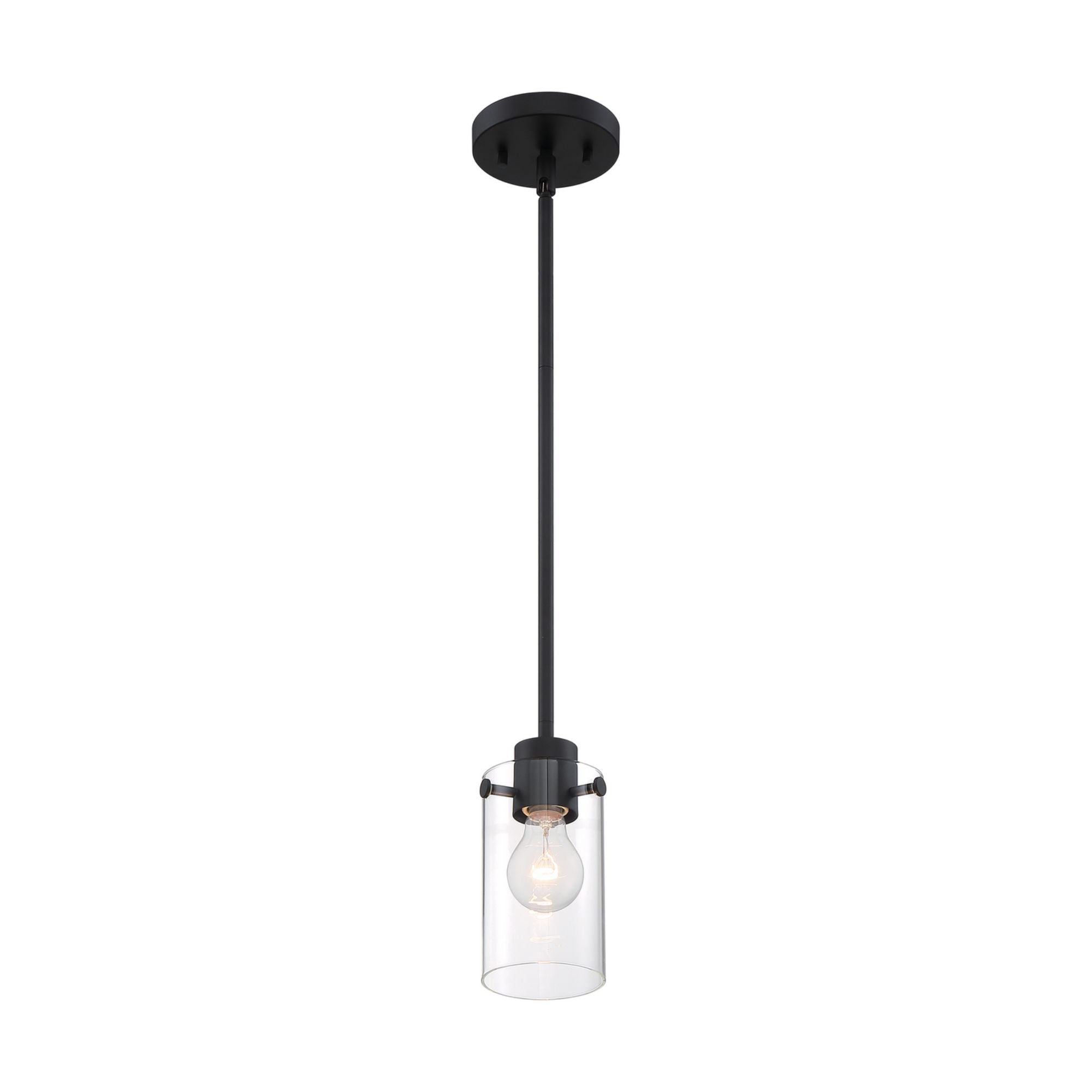 Sommerset 5" Mini Pendant, Black Finish - Bees Lighting
